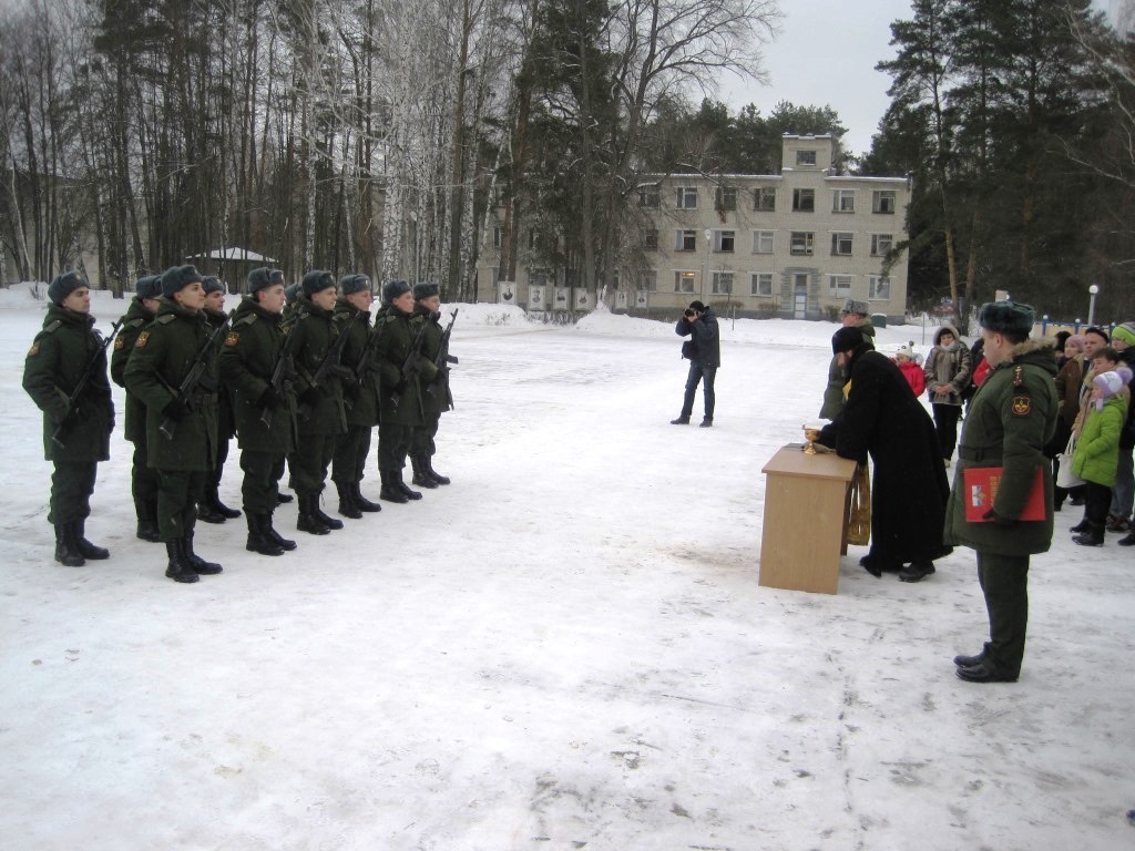 Присяга в войсковой части 30 декабря