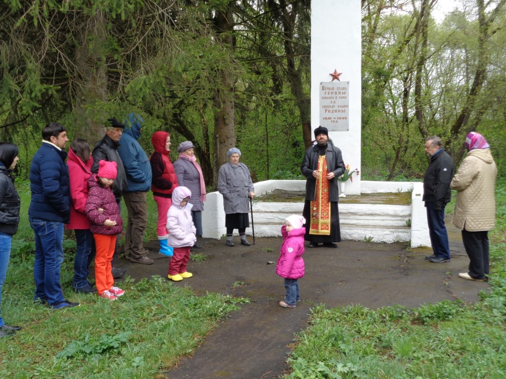 Лития в селе Туменское