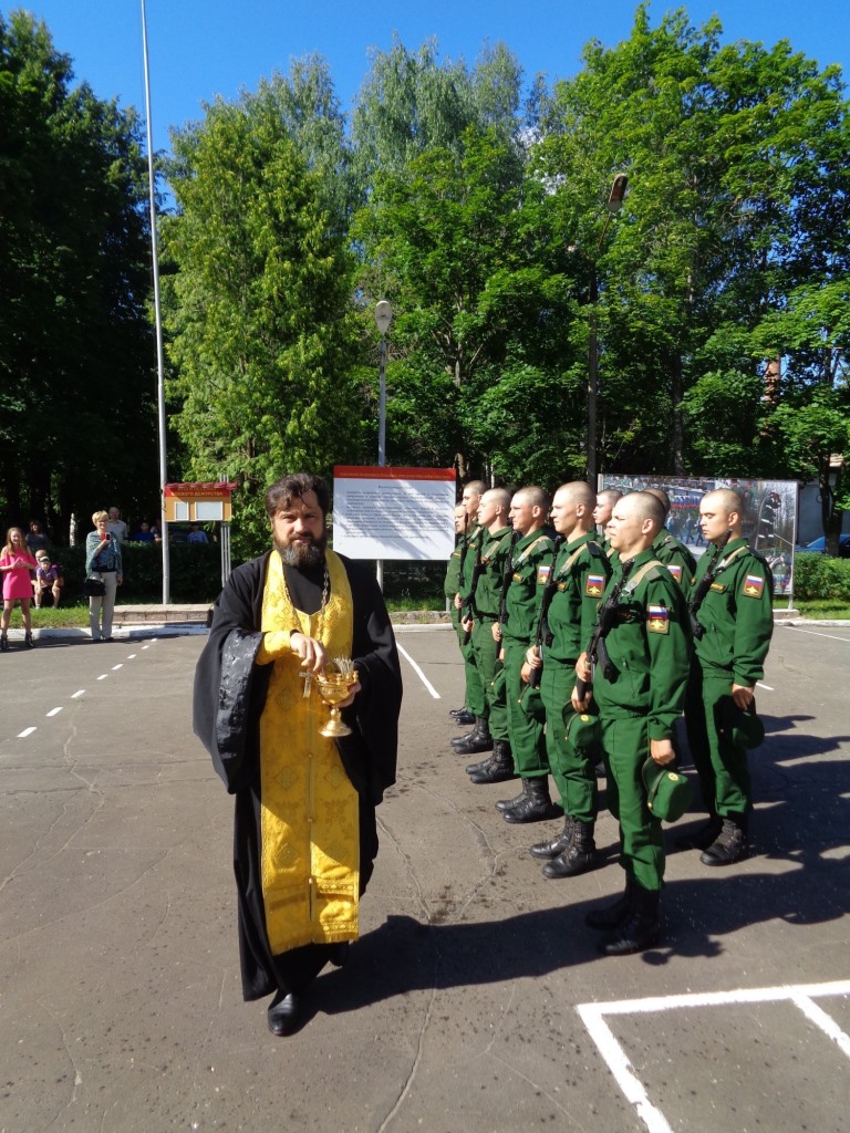 Присяга в войсковых частях