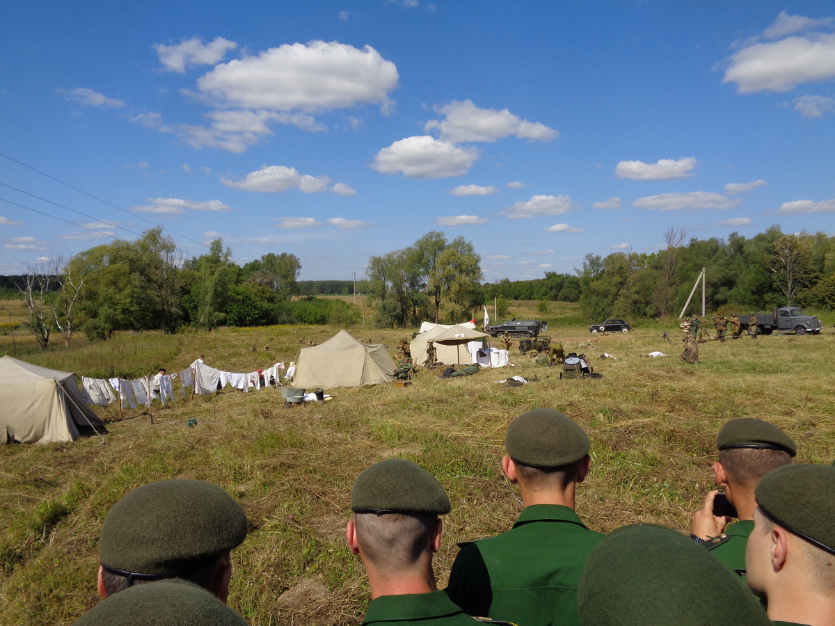 Военная реконструкция исторических событий в селе Андреевка