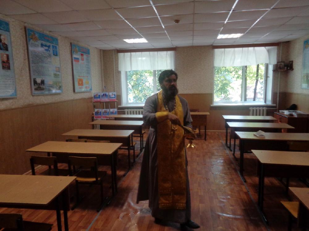 Освящение казармы войсковой части № 40917 (ВДВ)