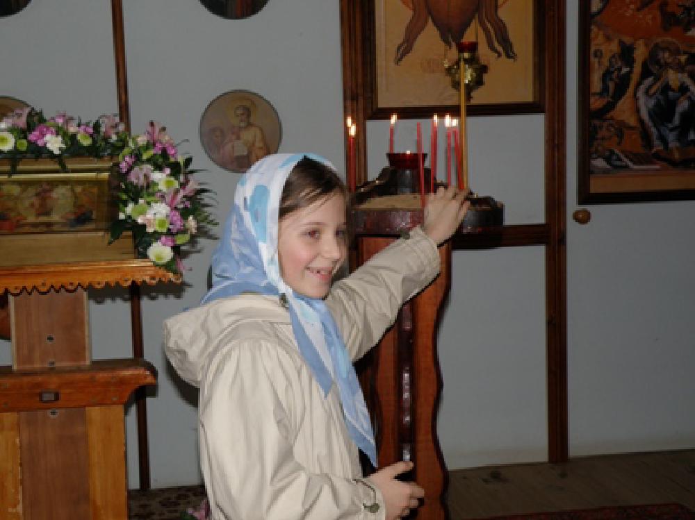 День святых жен - мироносиц на приходе