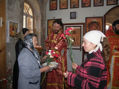 День святых жен - мироносиц на приходе