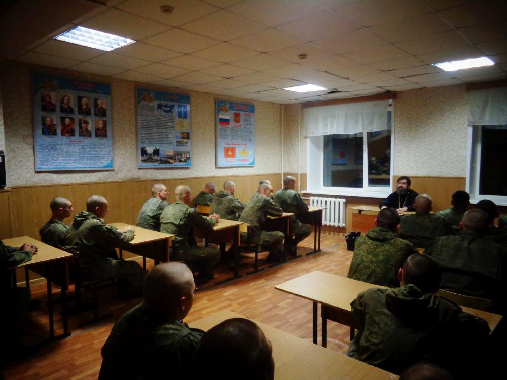 Беседа в войсковой части № 40917 (ВДВ).