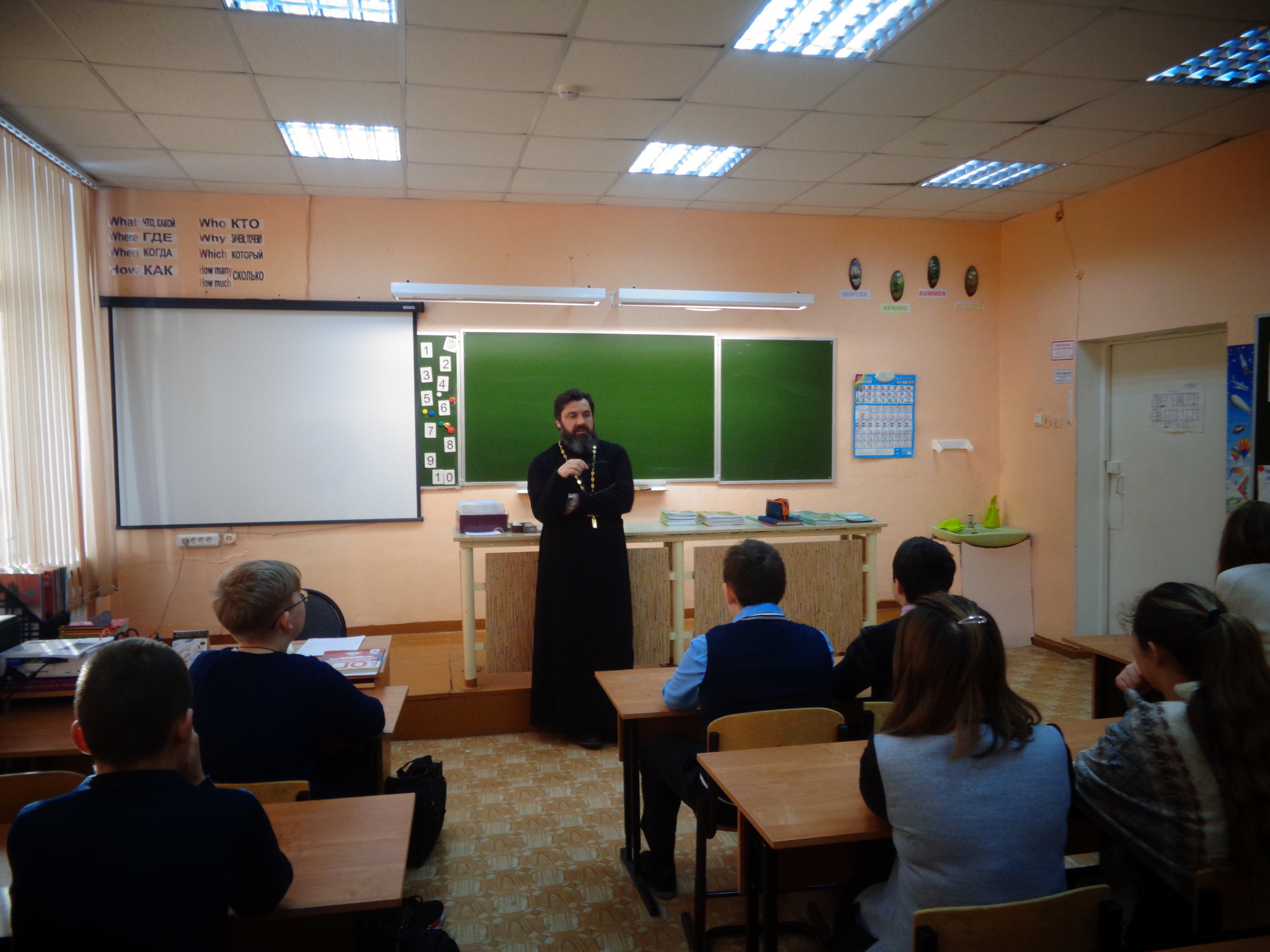 Встреча с учащимися 6-9 классов Чернореченской школы.