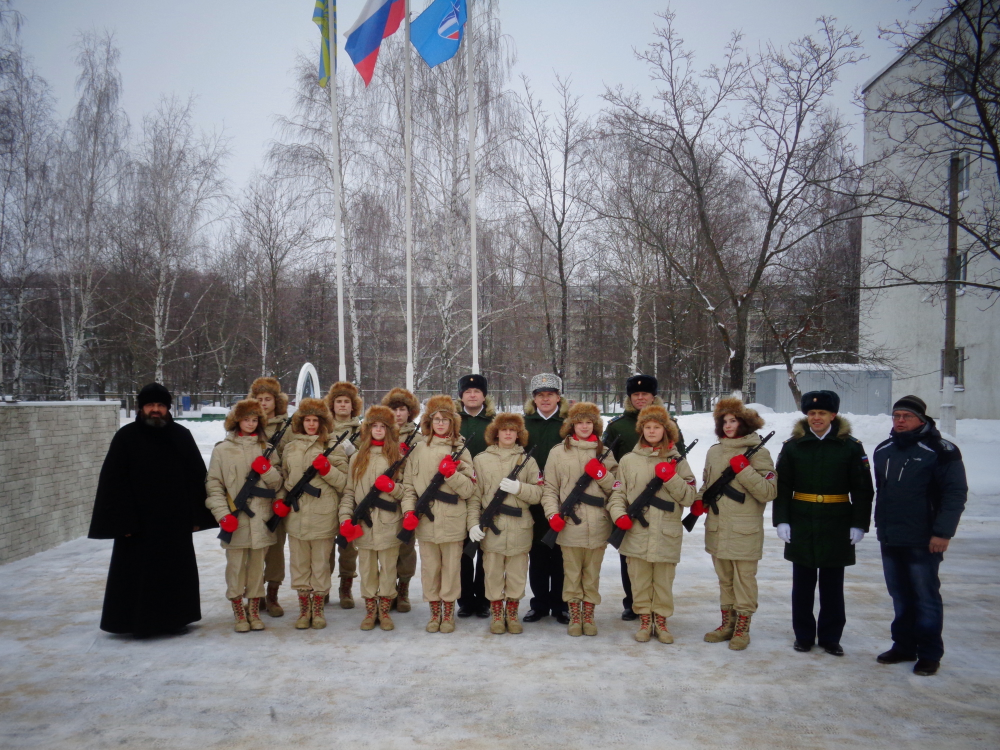 Присяга в войсковой части № 17204