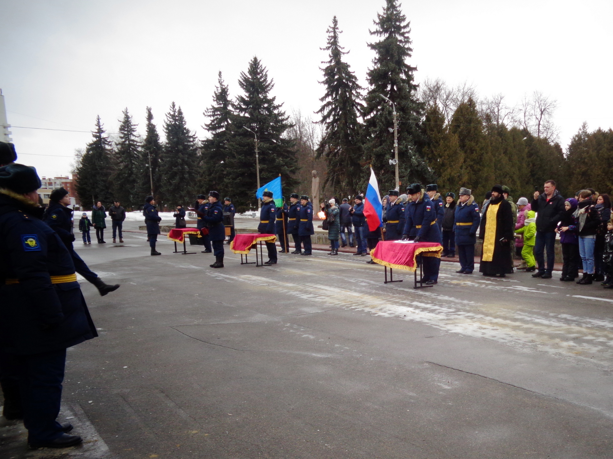 Присяга в войсковой части № 40917