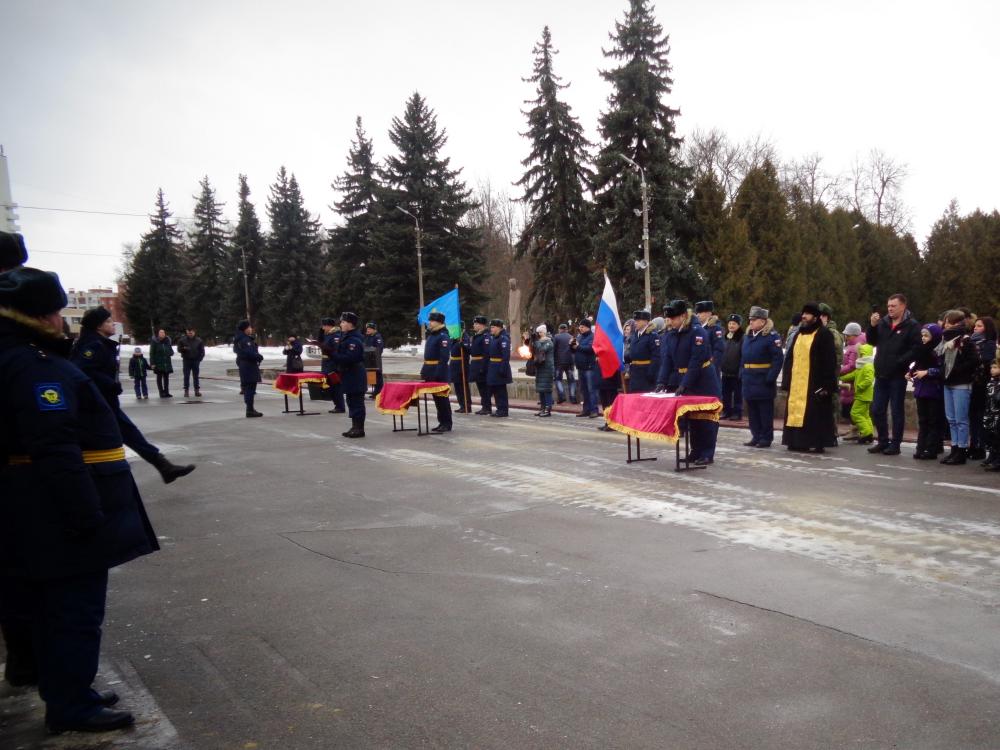 Присяга в войсковой части № 40917