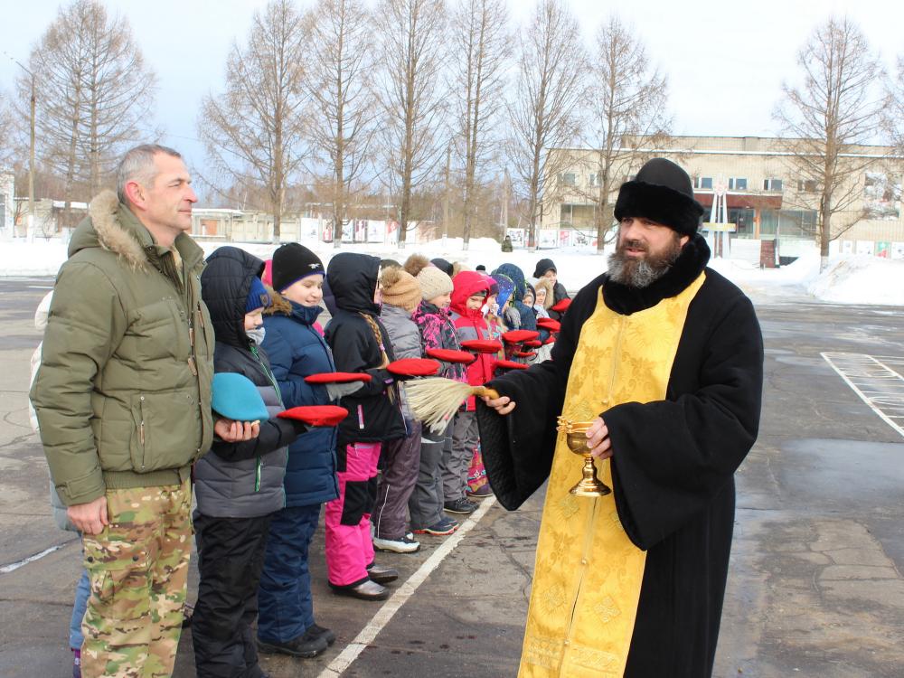 Присяга в войсковой части № 17204