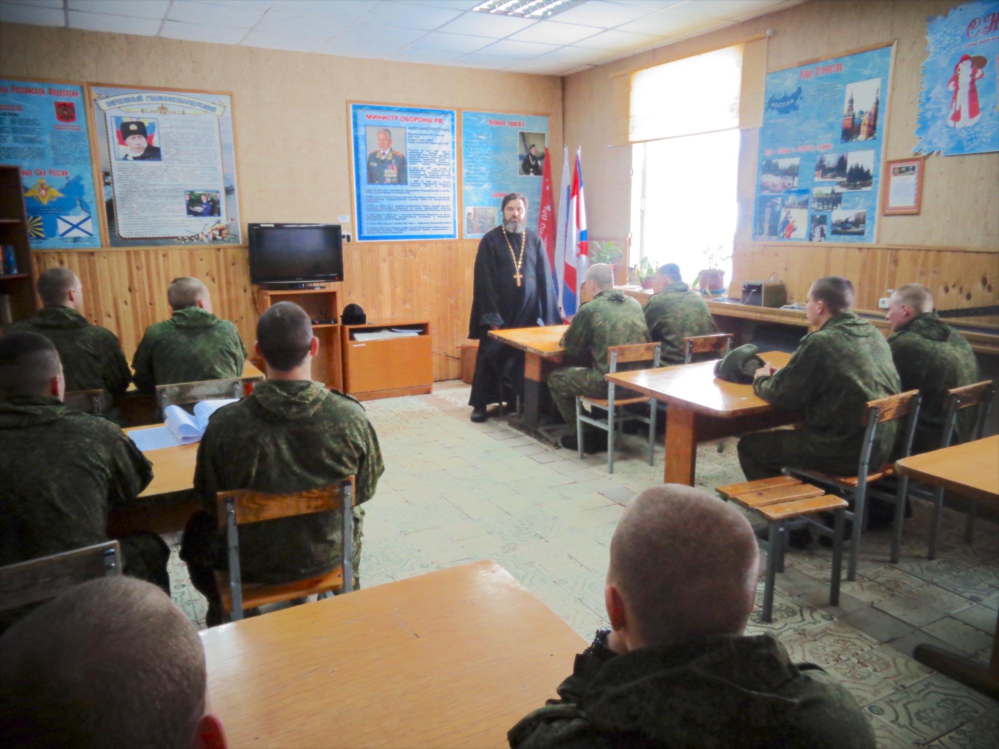 День защитника Отечества в войсковой части № 55443-МК