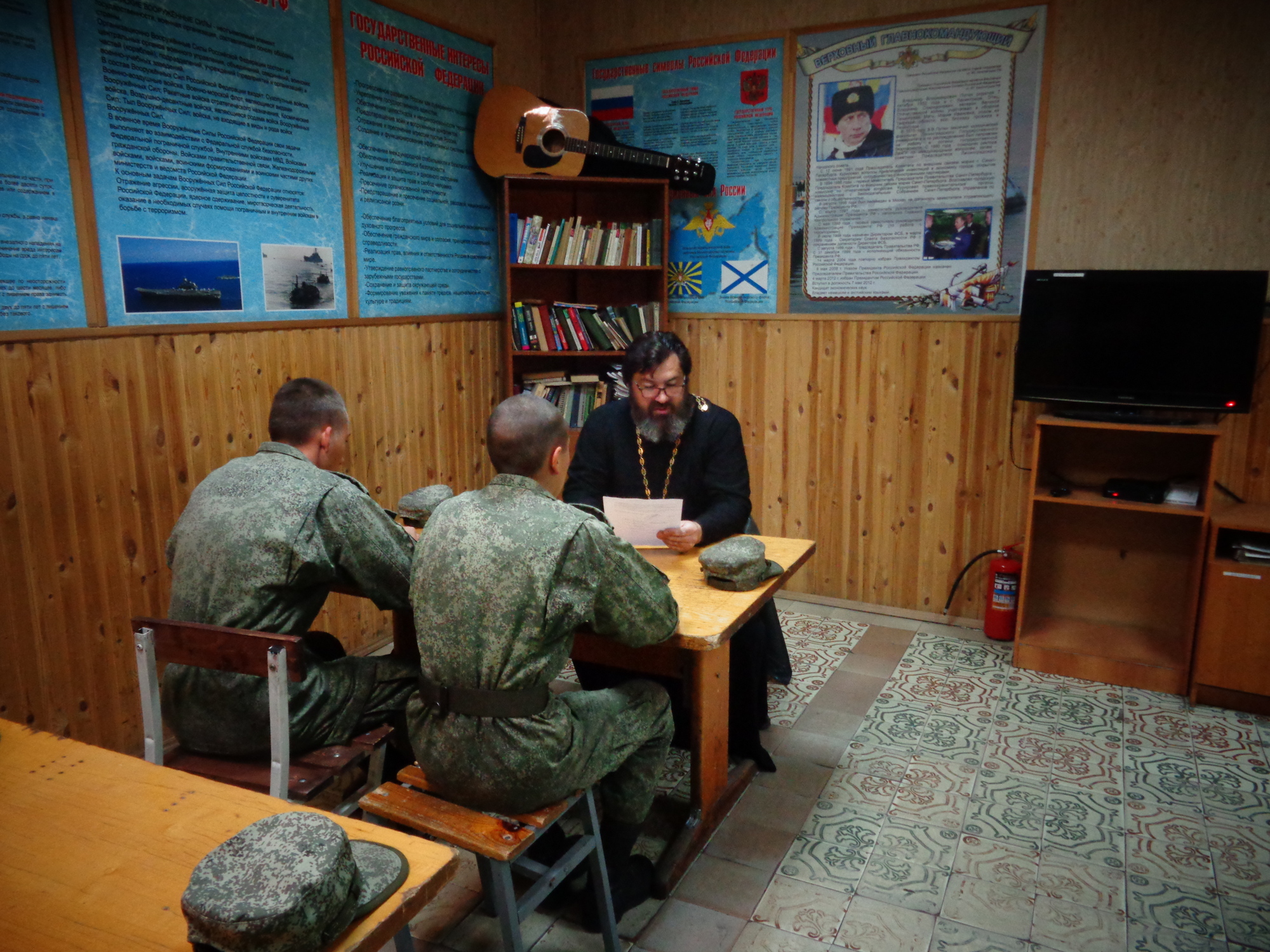 Лекция в войсковой части № 55443-МК