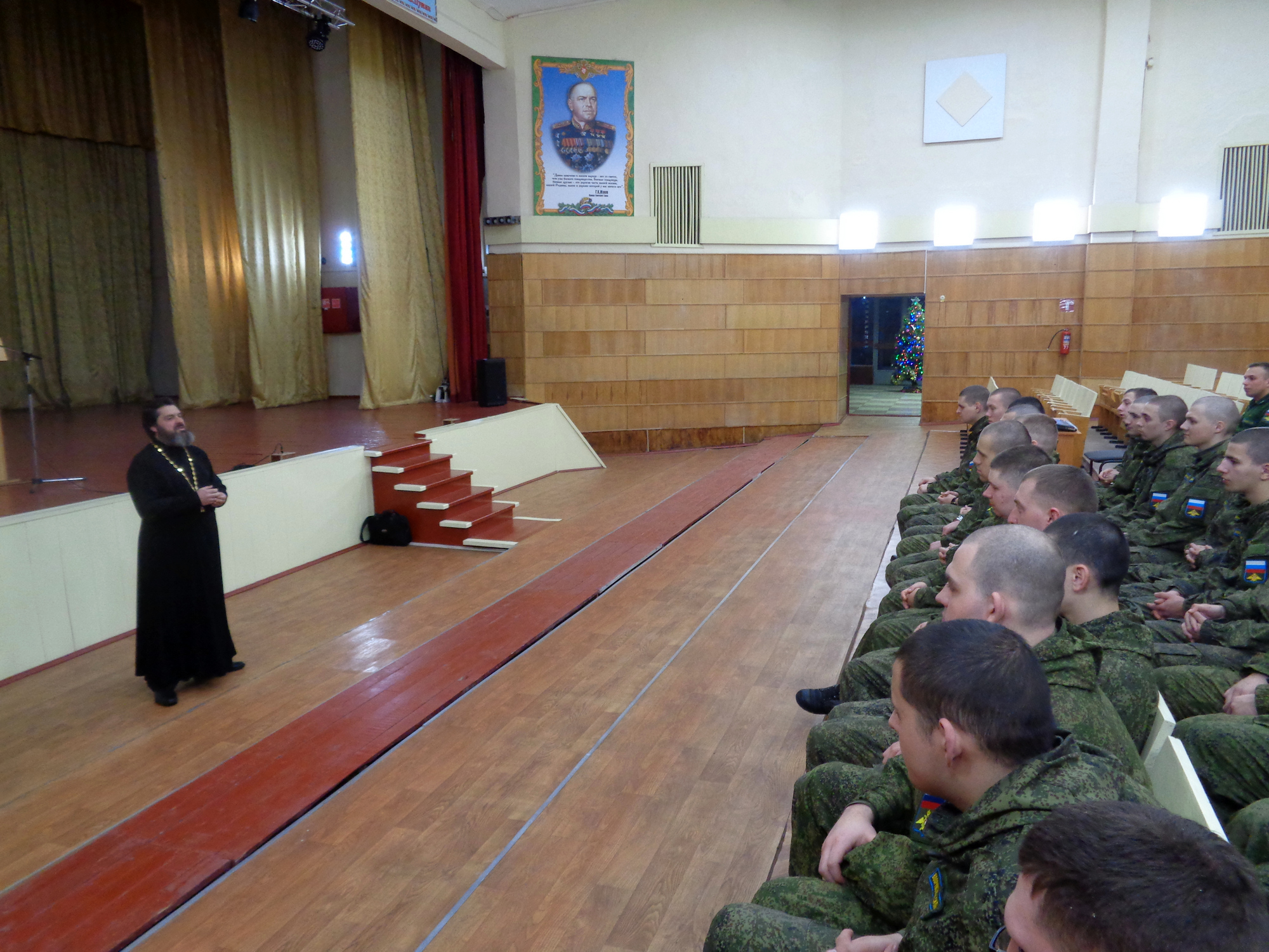 Рождество Христово на приходе Казанского храма деревни Грайвороны