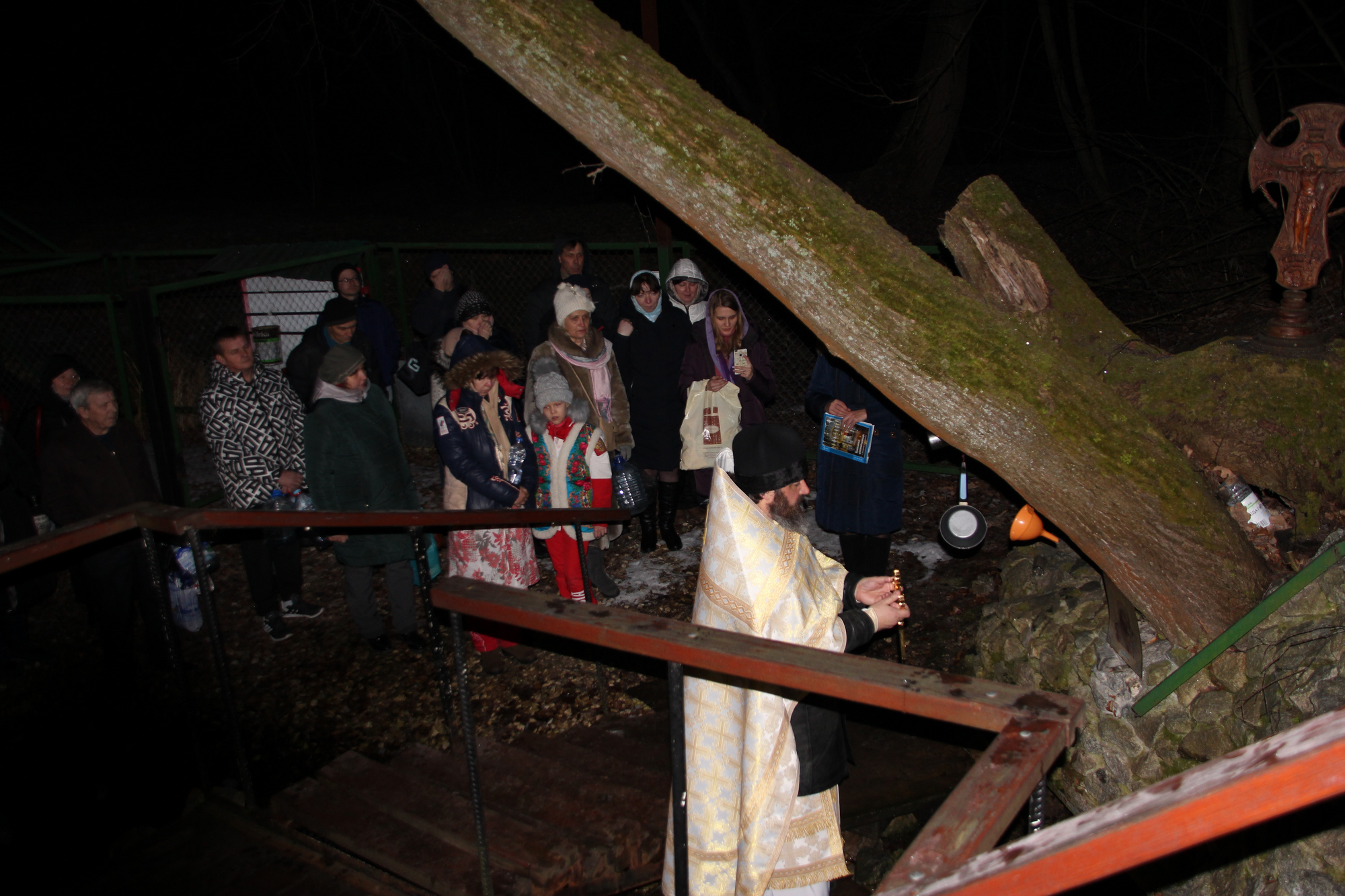 Крещение Господне на приходе Казанского храма деревни Грайвороны