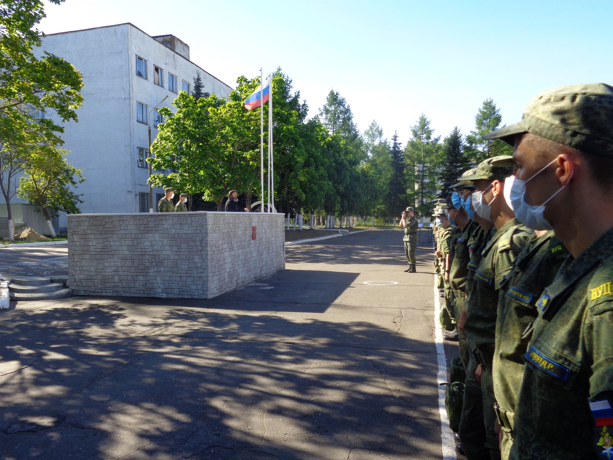 Посещение войсковой части № 17204