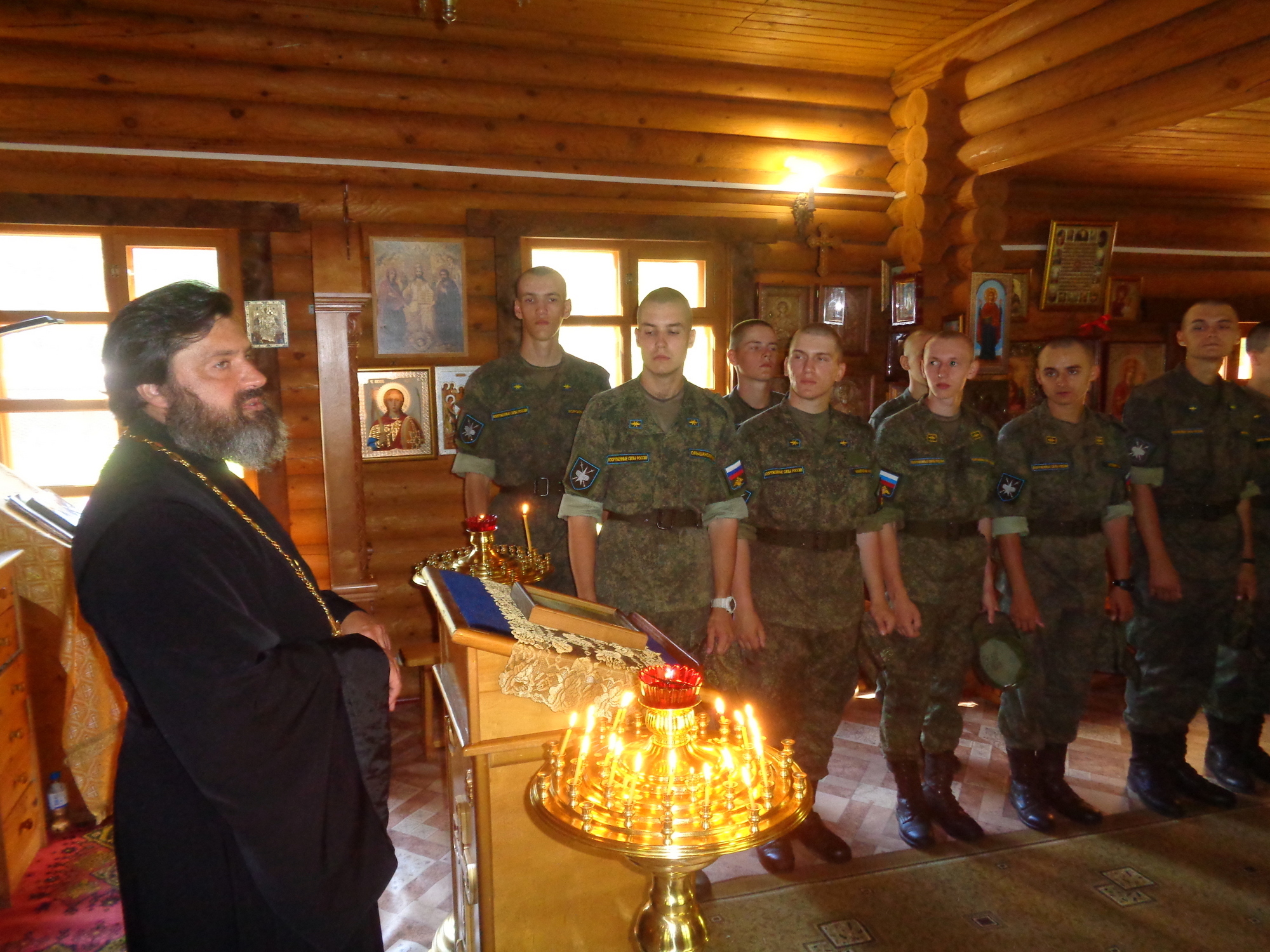 Посещение войсковой части № 17204