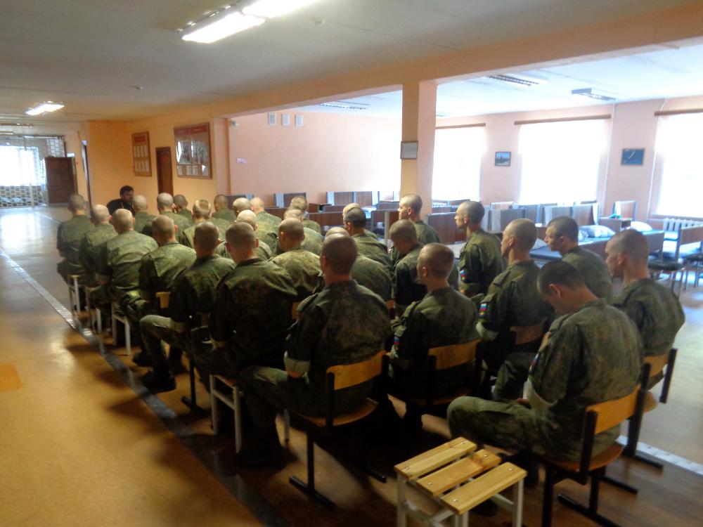 Беседы в войсковых частях № 40917 и № 55443