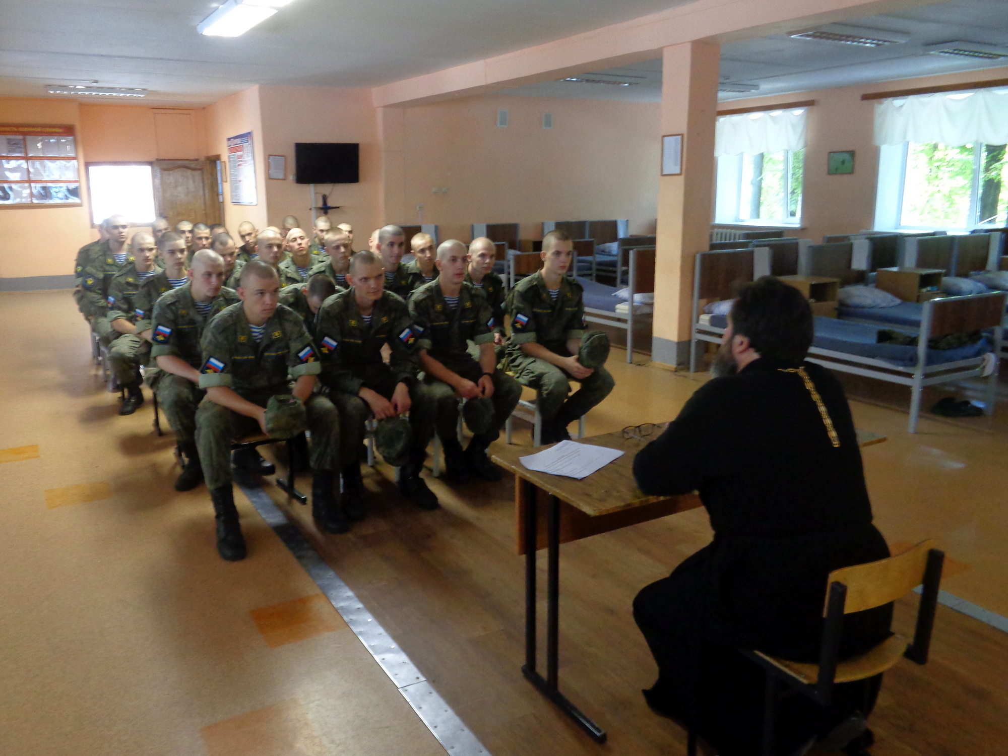 Беседы в войсковых частях № 40917 и № 55443