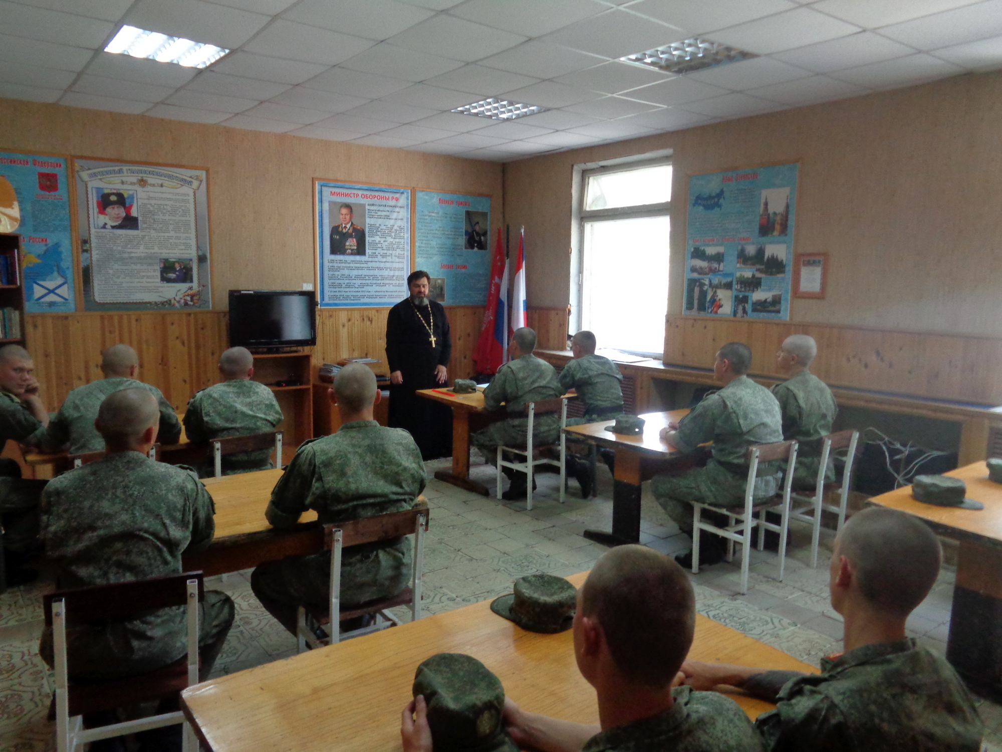 Беседы в войсковых частях № 40917 и № 55443