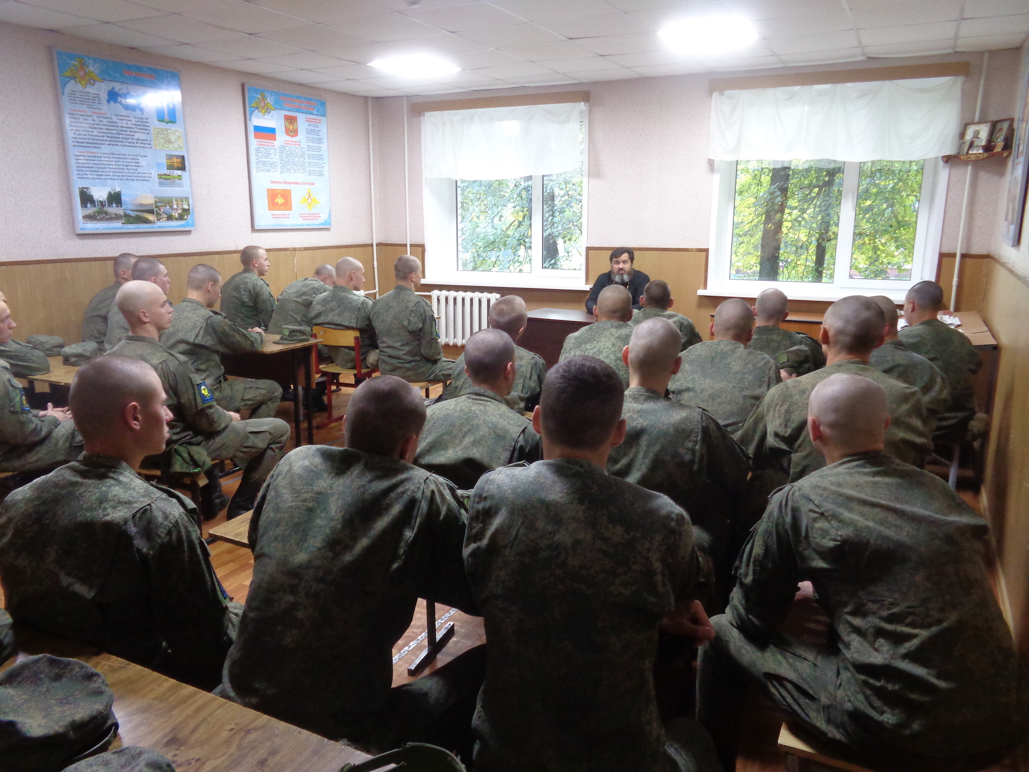 Беседа в войсковой части № 40917