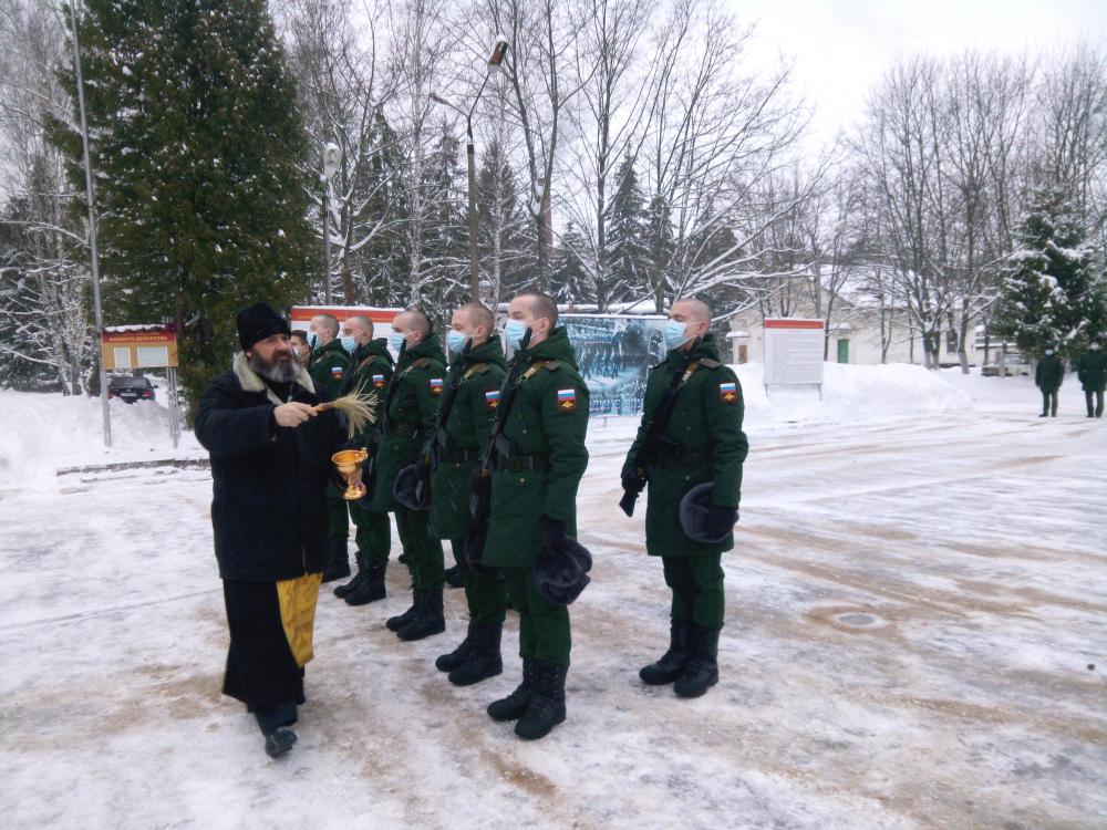 Присяга в войсковой части № 25801-8