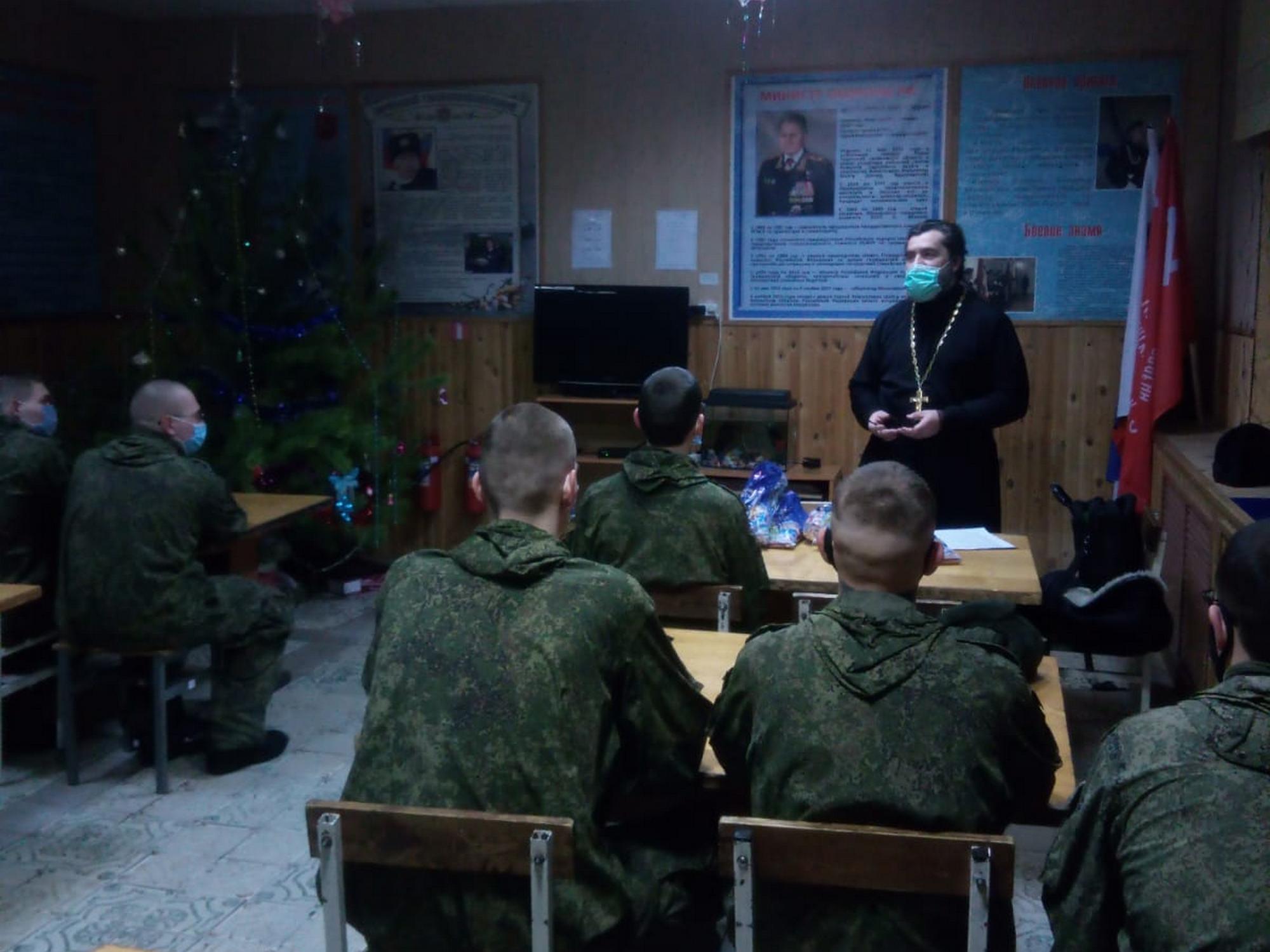 Посещение войсковых частей 2-ого и 3-его  Коломенских благочиннических округов.