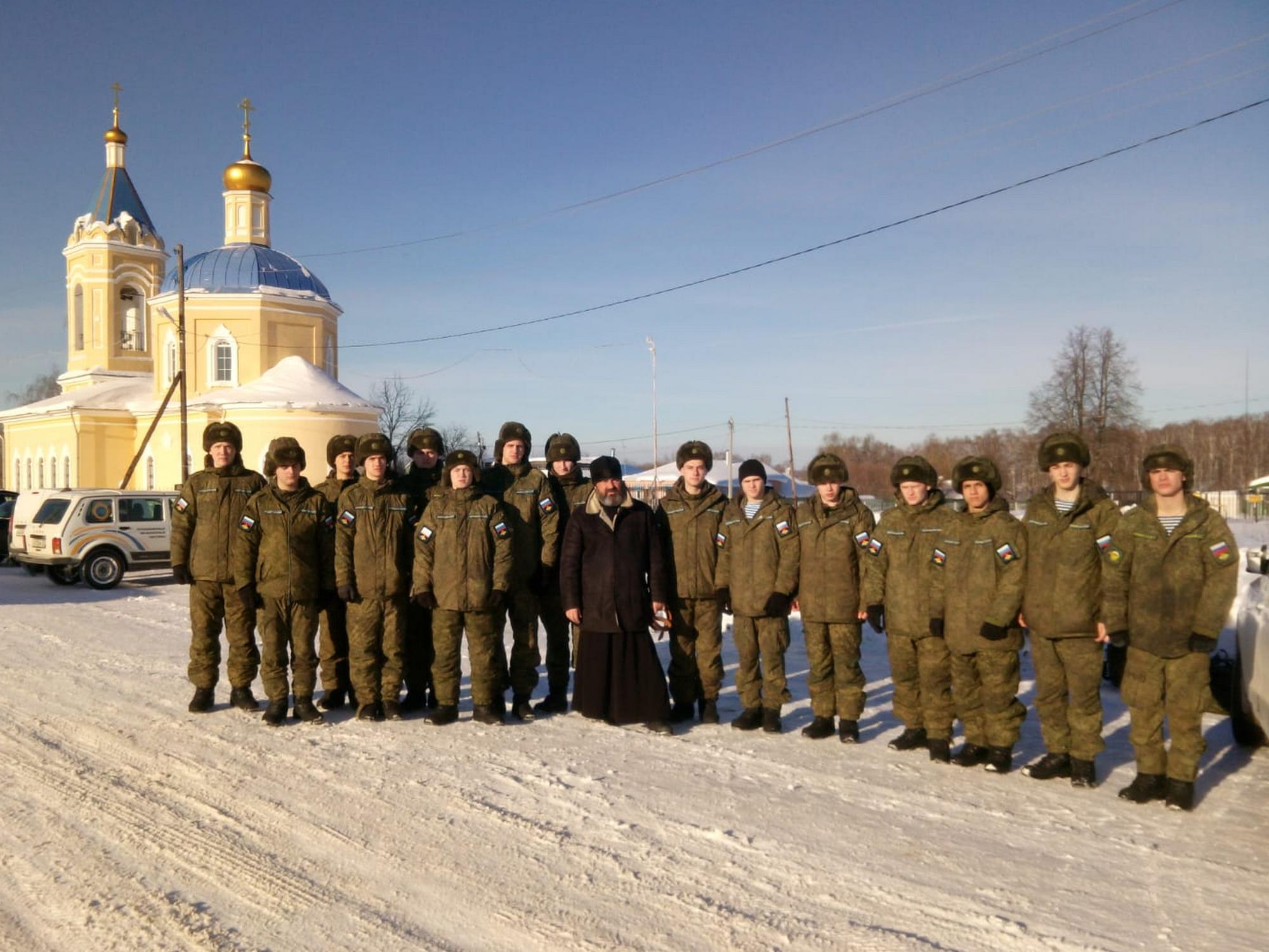 Крещение Господне на приходе Казанского храма деревни Грайвороны