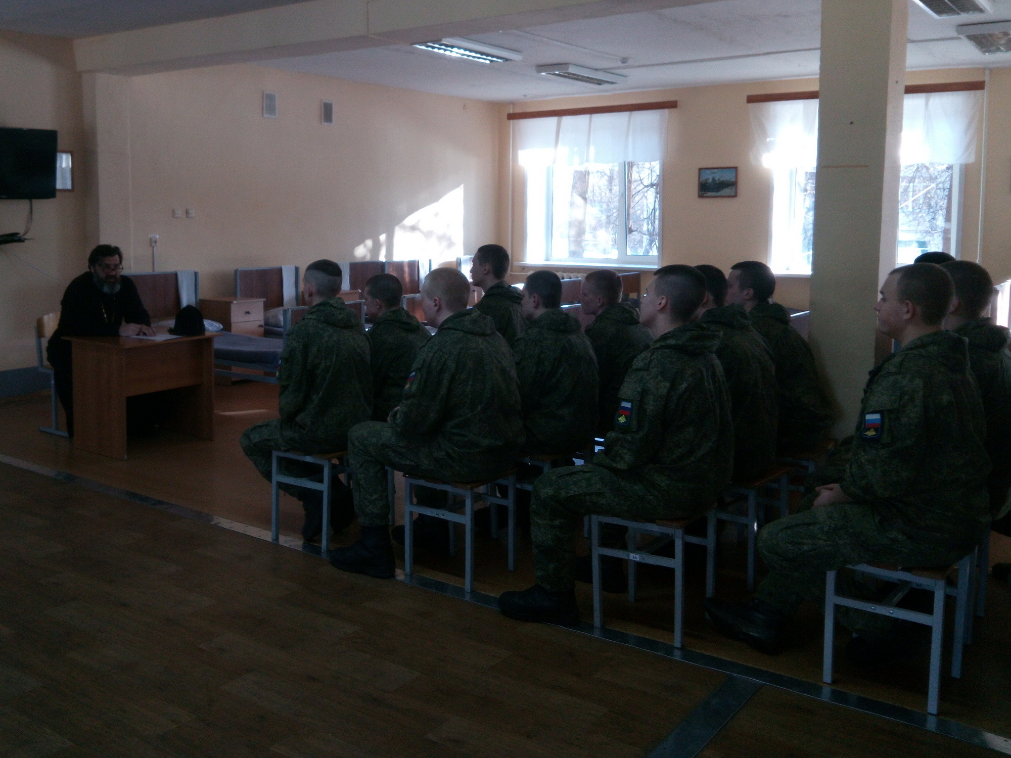 Беседа в войсковых частях № 55443, №40917