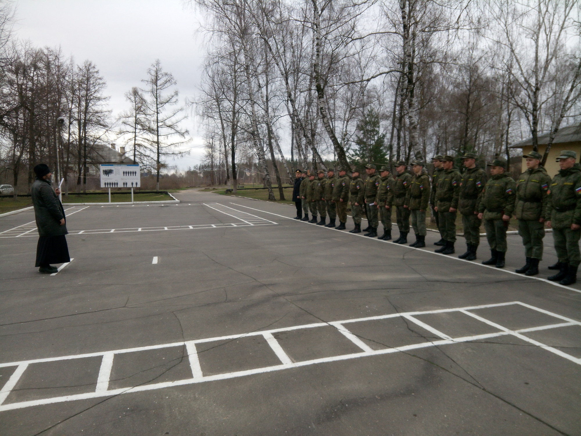 Посещение войсковых частей 2-ого и 3-его Коломенских благочиннических округов в преддверии Пасхи Христовой.