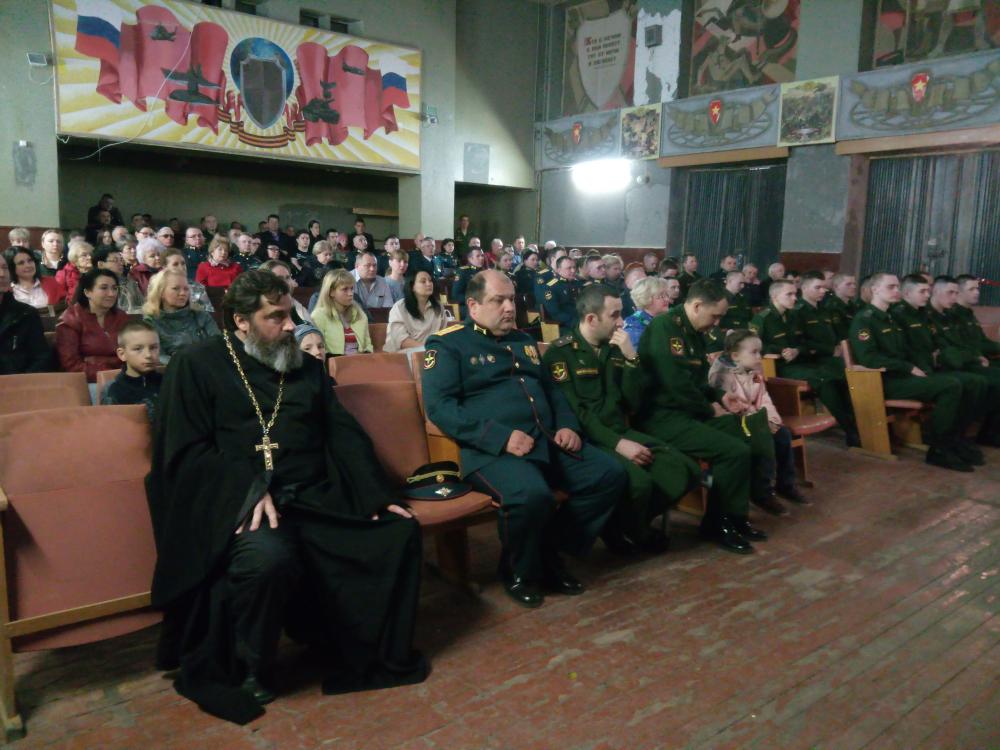 Концерт в воинской части №25801-8 посвященный 104-й годовщине создания части и Дню Победы