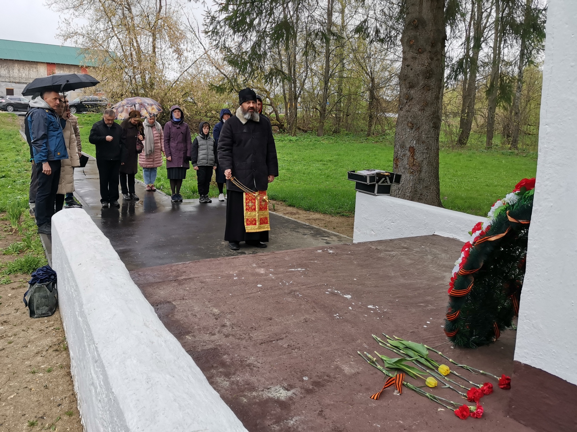День Победы на приходе Казанского храма деревни Грайвороны