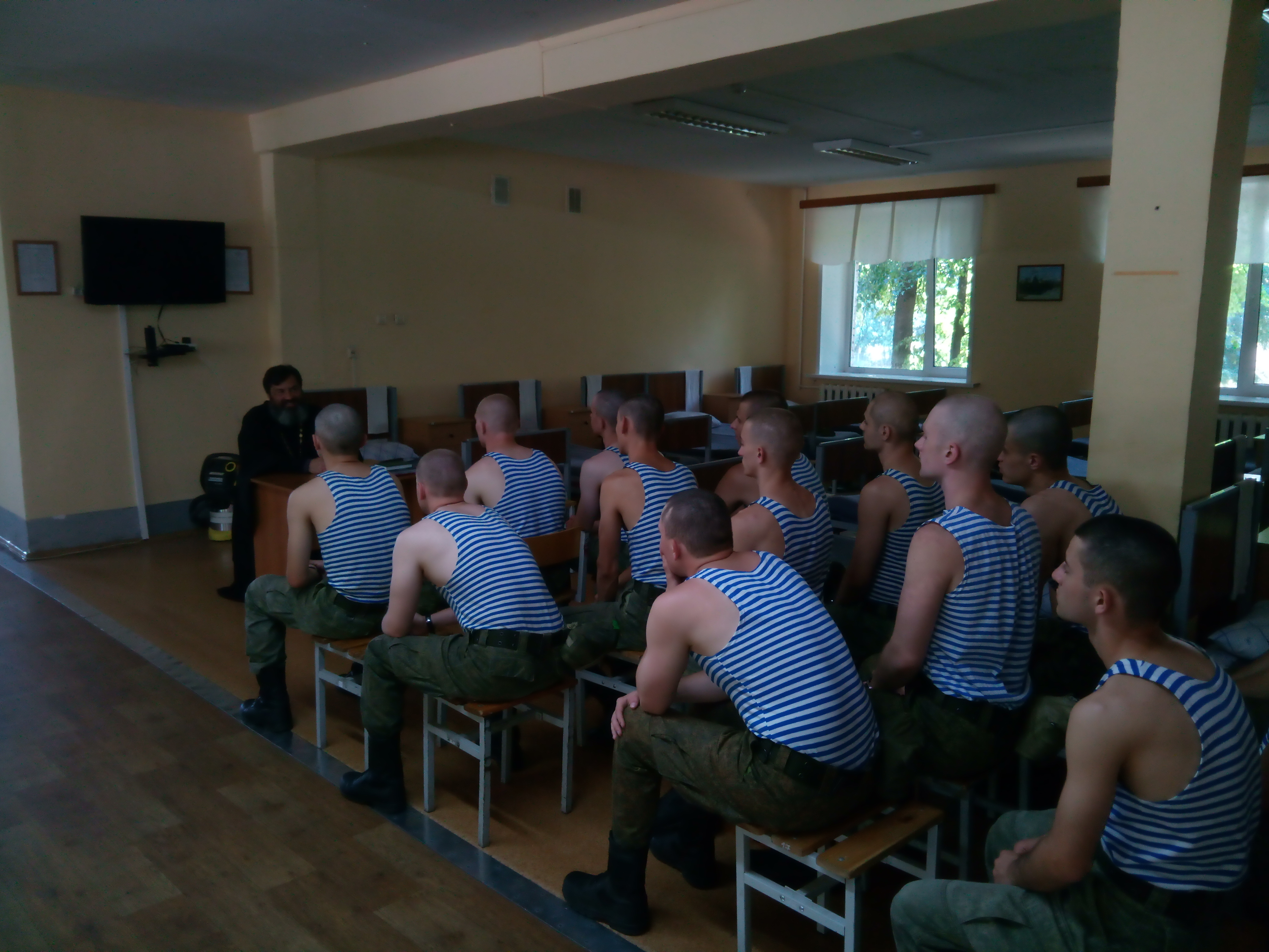 Беседа в войсковой части № 40917