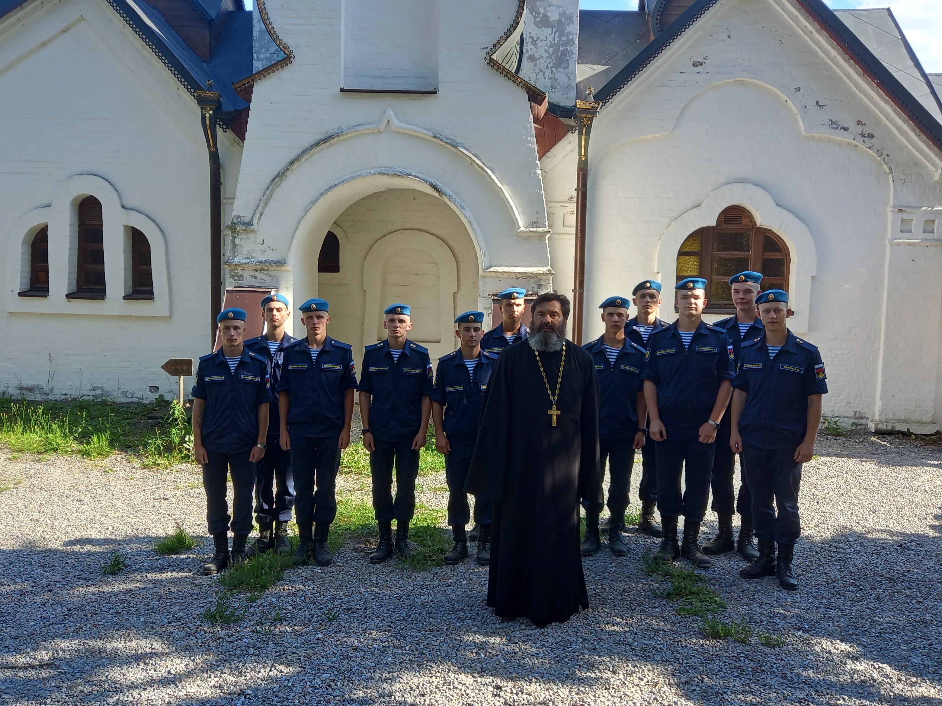 Поездка в село Константиново с военнослужащими войсковой части 40917