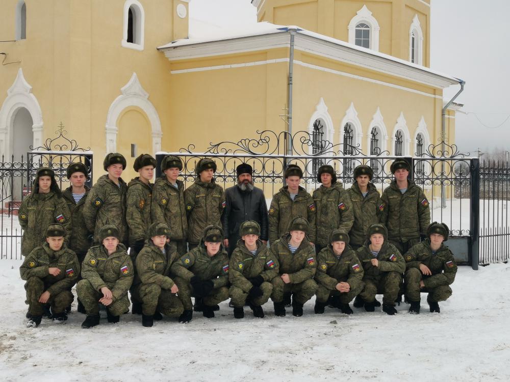 Встреча с военнослужащими в/ч 40917