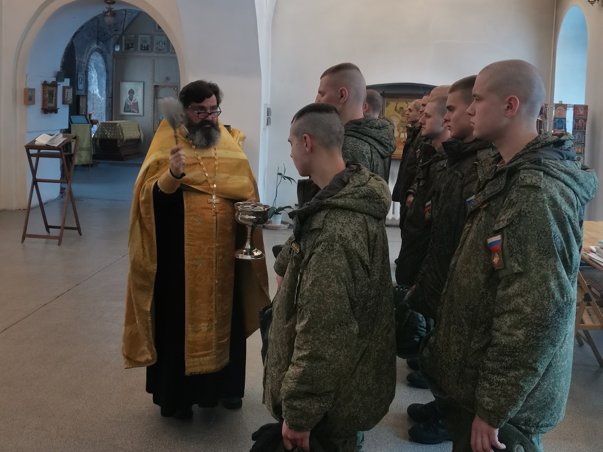 Встреча с военнослужащими в/ч 40917