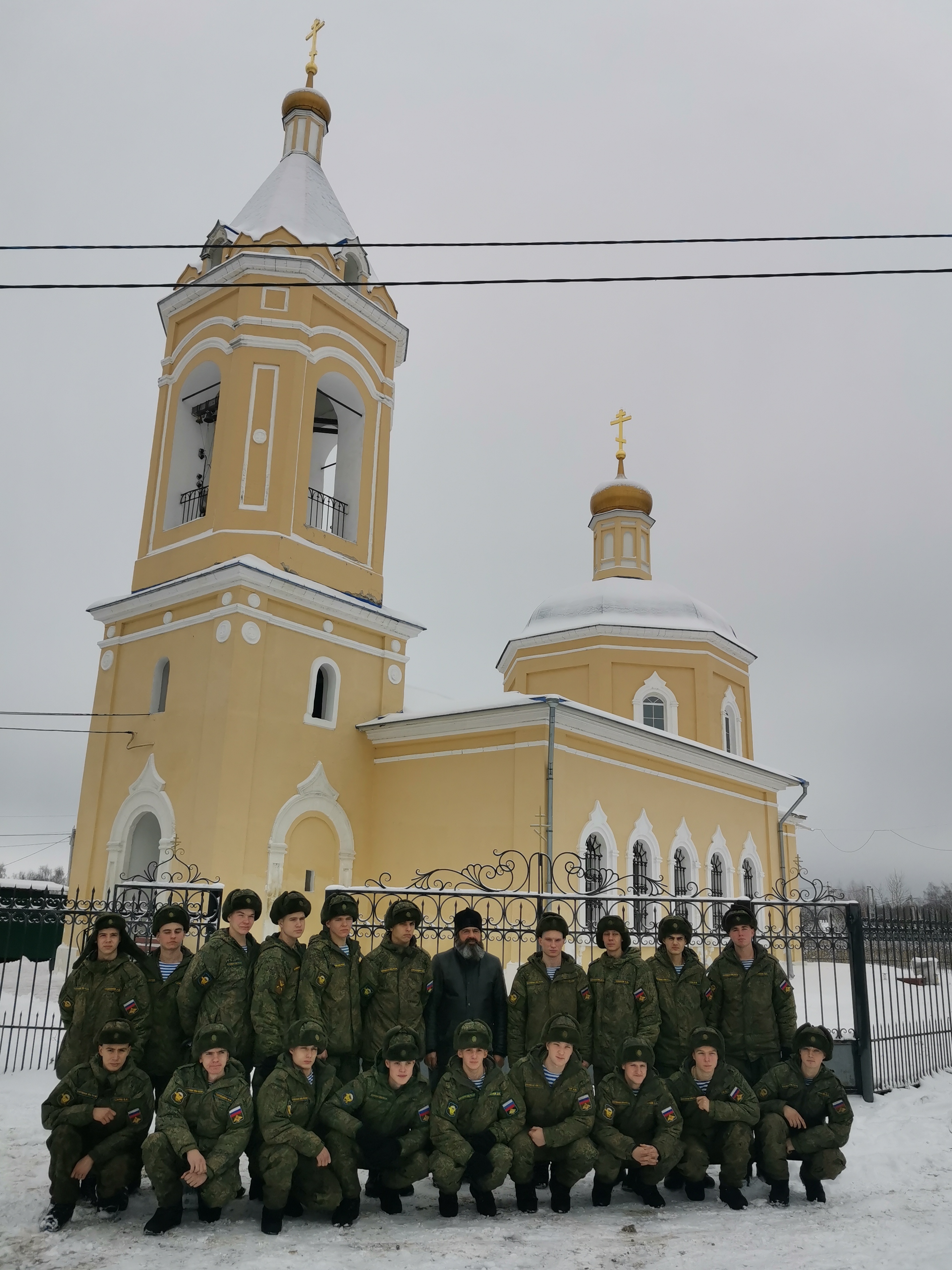 Встреча с военнослужащими в/ч 40917