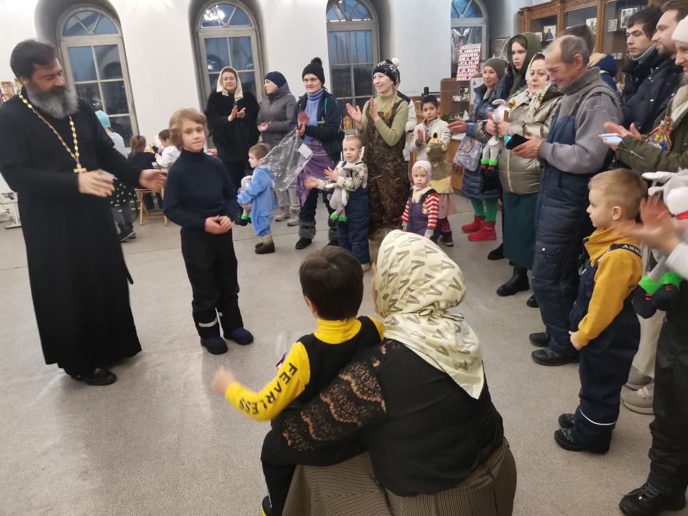 Рождество Христово на приходе Казанского храма деревни Грайвороны