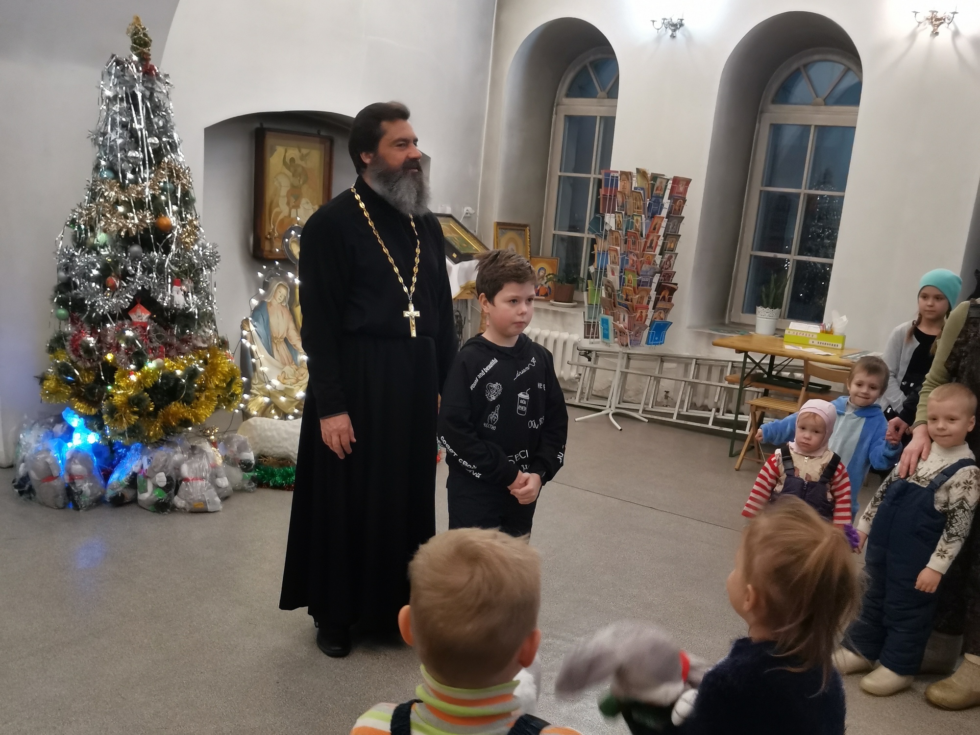 Рождество Христово на приходе Казанского храма деревни Грайвороны