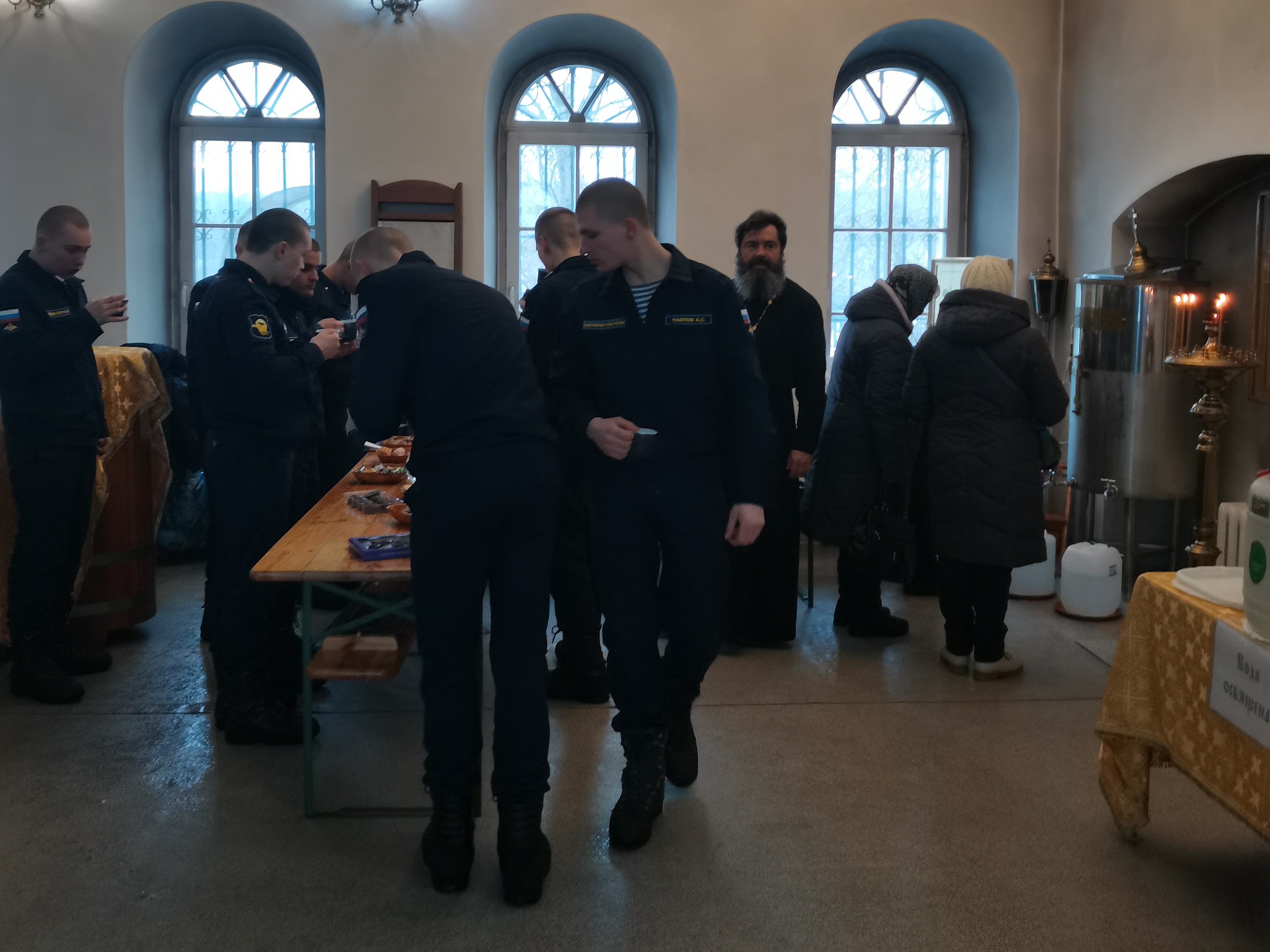 Крещение Господне на приходе Казанского храма деревни Грайвороны