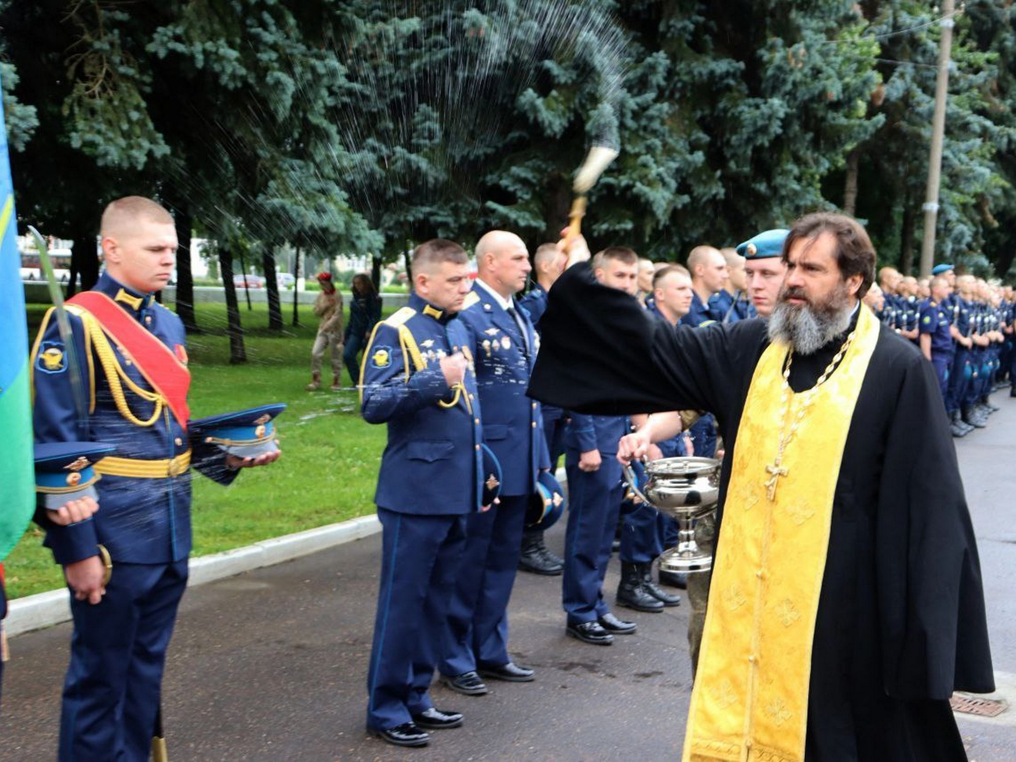 Присяга в войсковой части № 40917