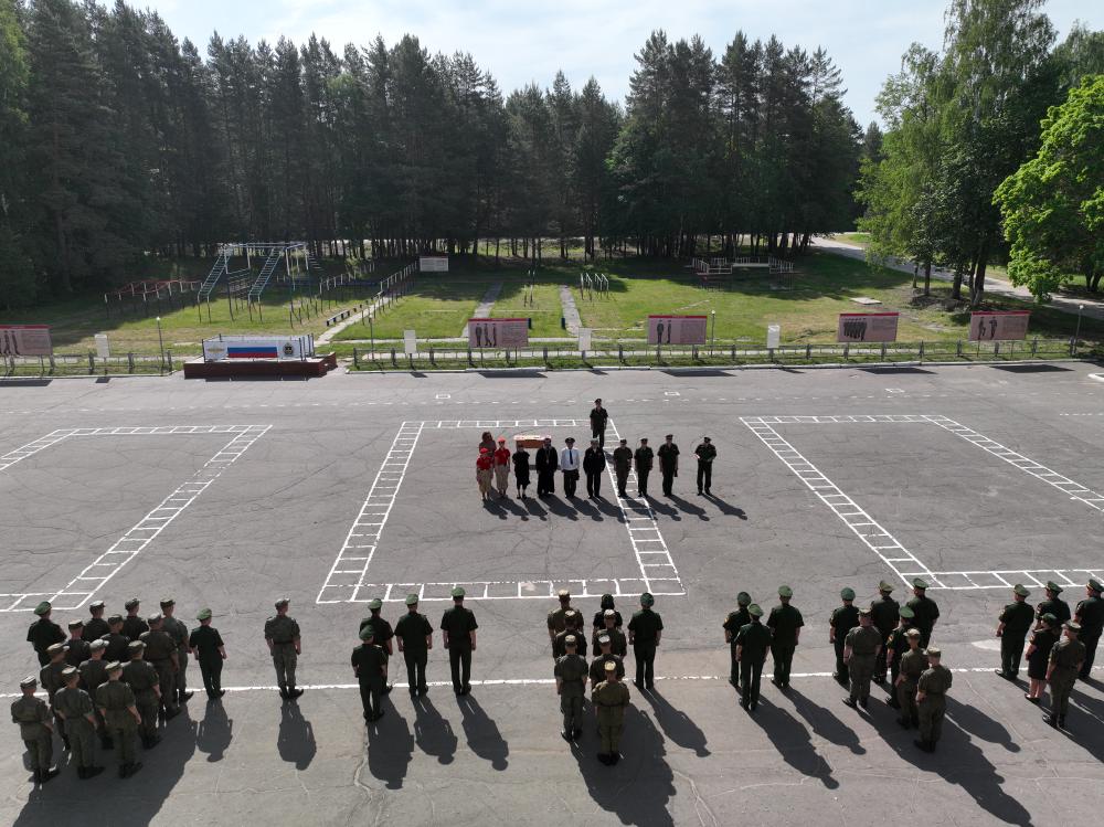 Начало летнего учебного цикла в воинской части №25801-8.