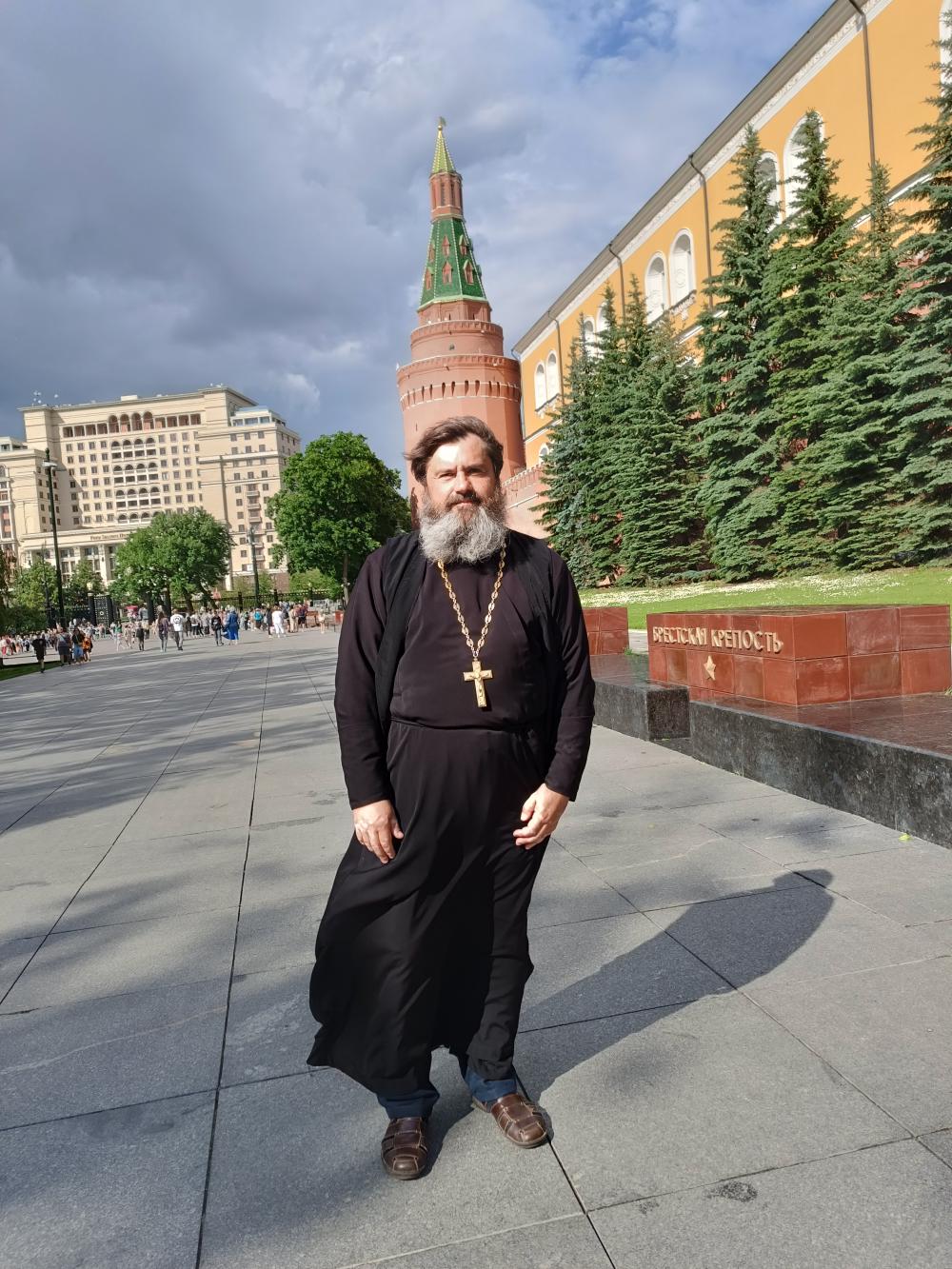 Поездка в Москву в Александровский сад.