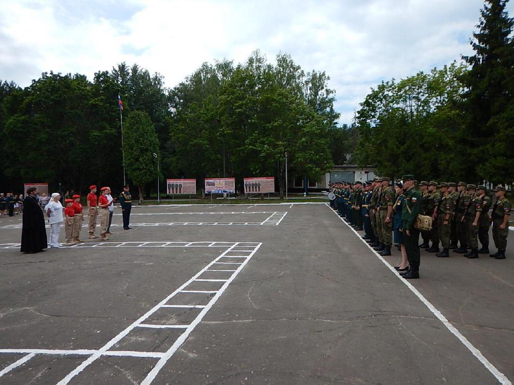 Присяга студентов Рязанского радиотехнического института.