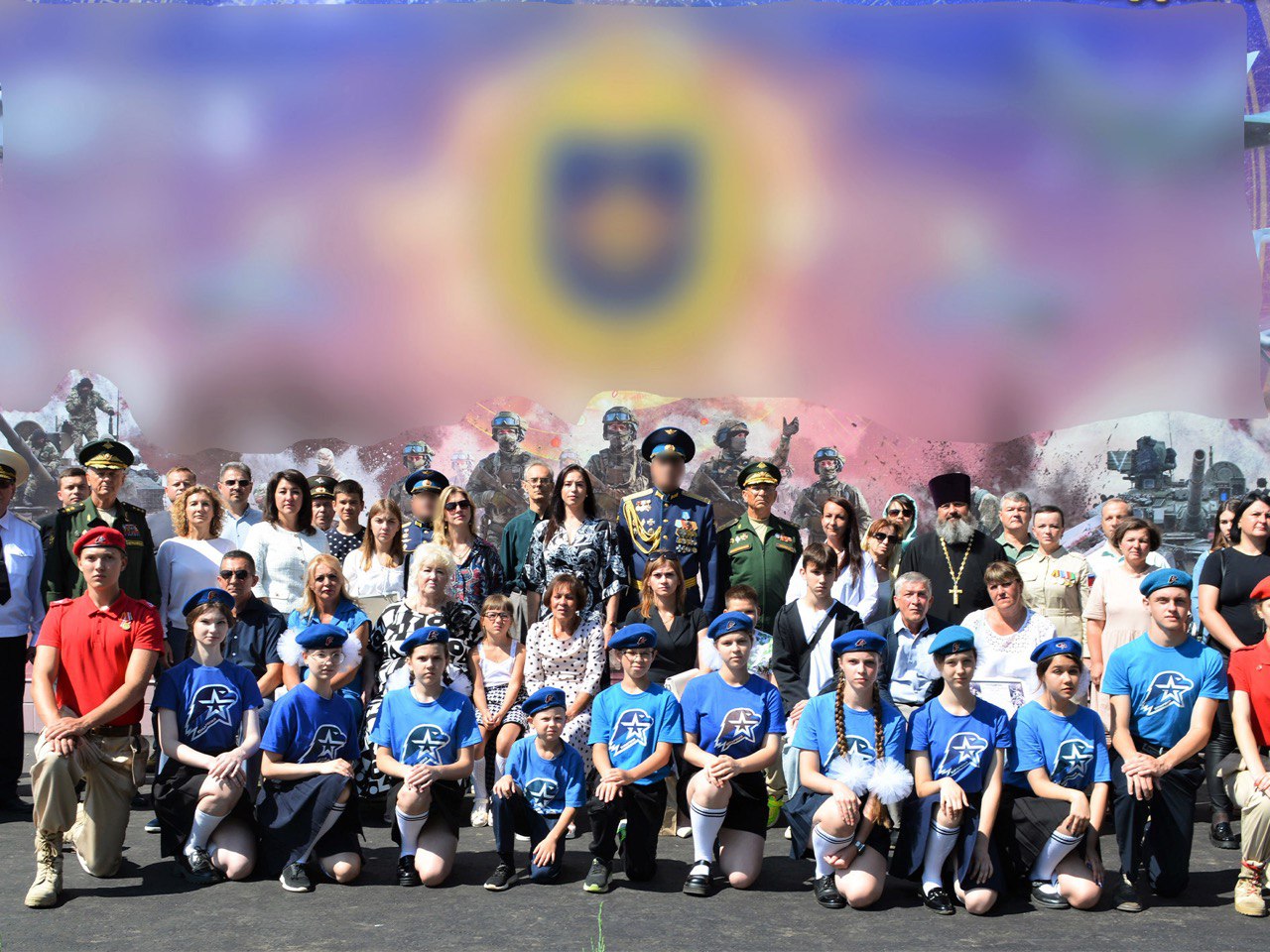 Торжественное открытие мемориала "Аллея памяти".