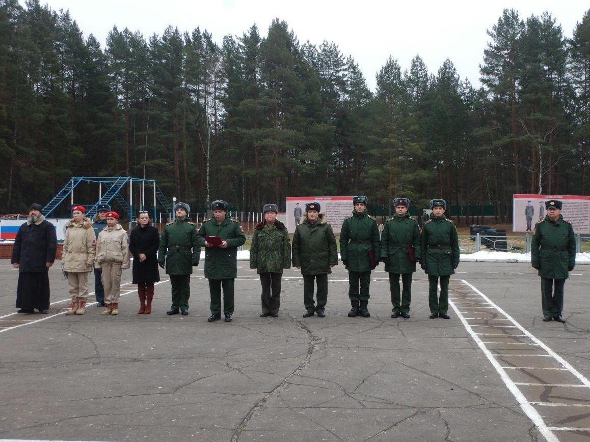 Начало учебного цикла в воинской части №25801-8.