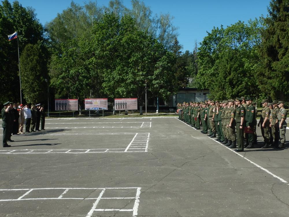 Начало летнего учебного цикла в воинской части №25801-8.