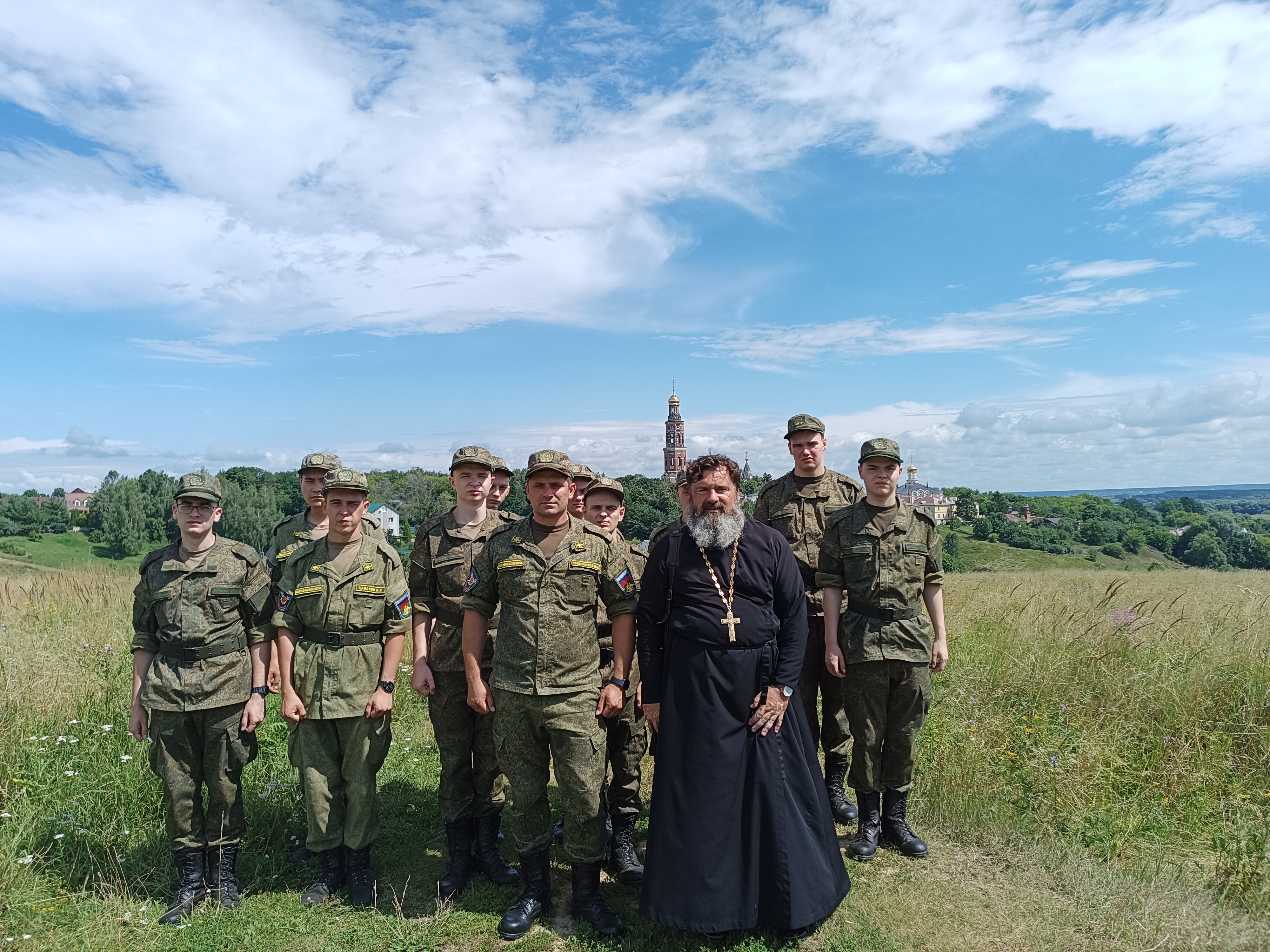 Поездка в село Константиново с военнослужащими центральной базы хранения авиации ВМФ