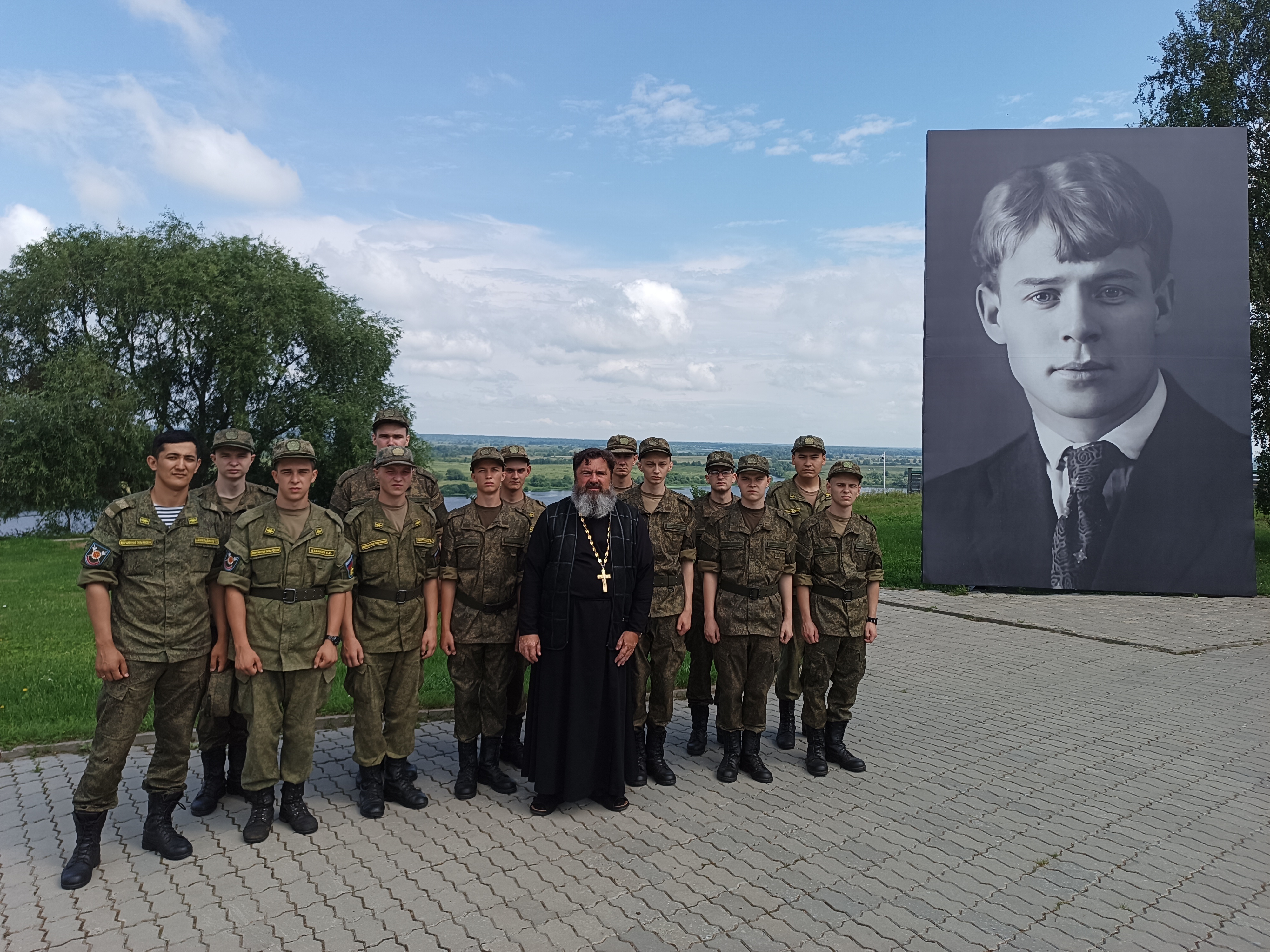 Поездка в село Константиново с военнослужащими центральной базы хранения авиации ВМФ