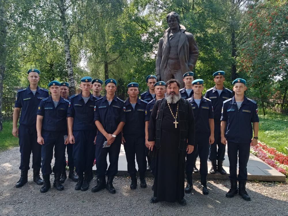 Поездка в село Константиново с военнослужащими в день воздушно-десантных войск России и День памяти св. Пророка Божия Илии.