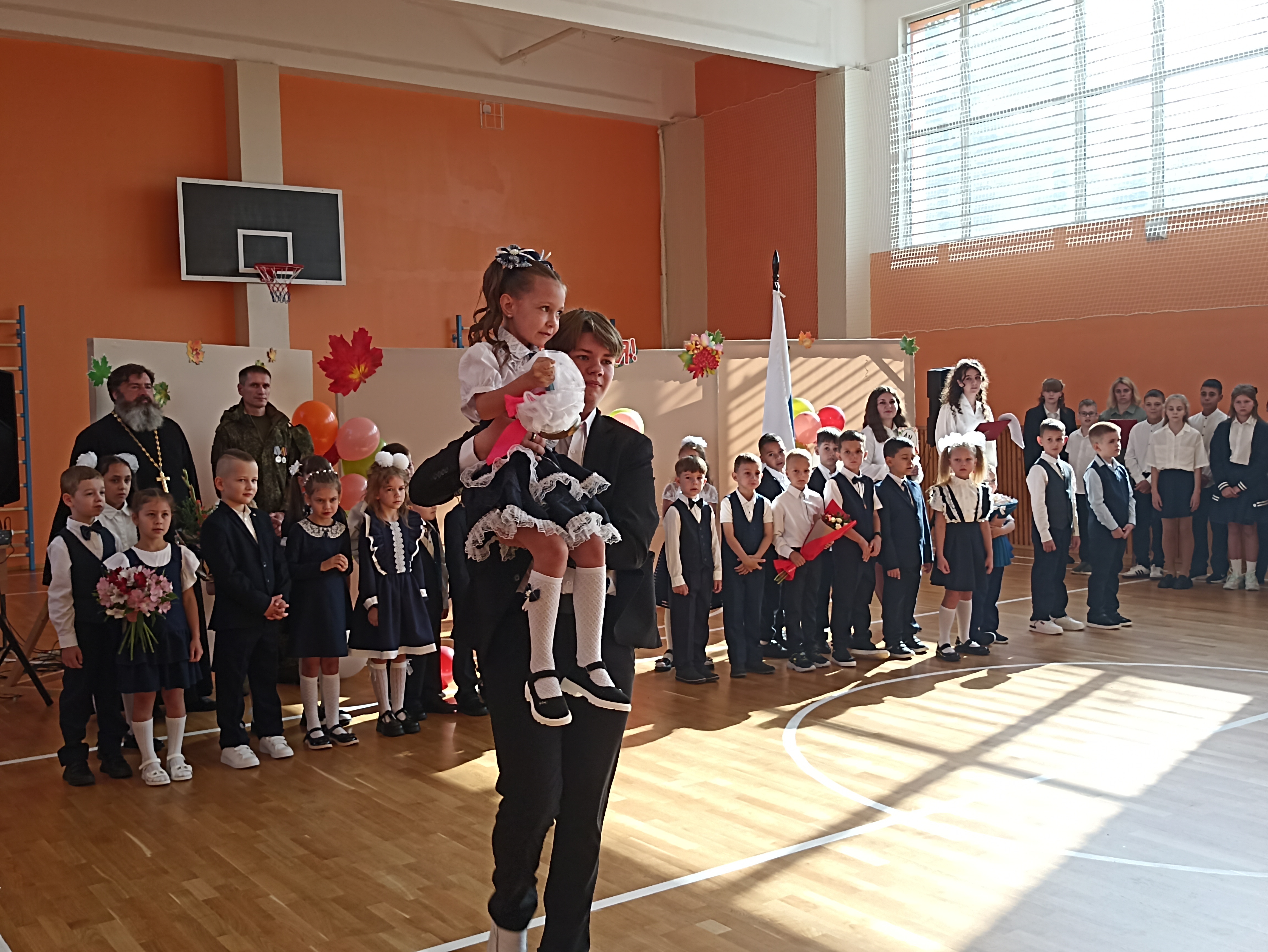 День знаний в средней общеобразовательной школе №14.