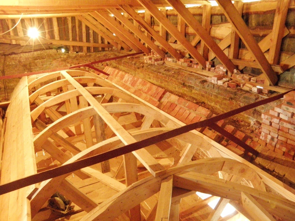 Кладка кирпичных сводов